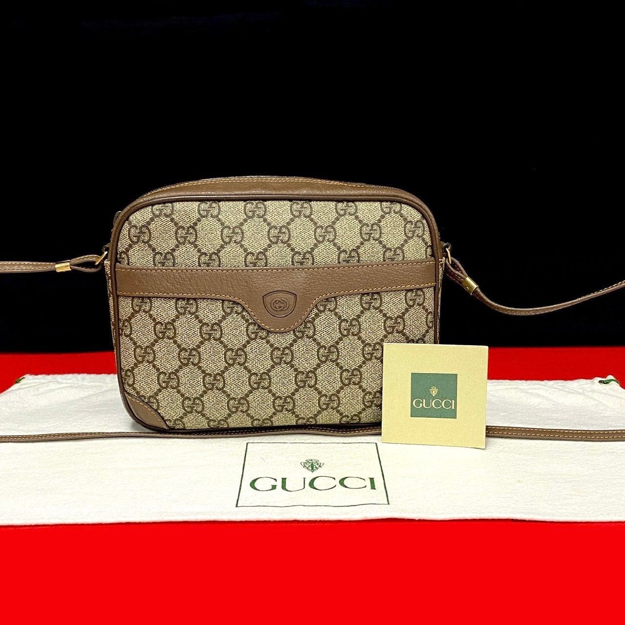 Gucci Gucci Shoulder Bag Brown Leather Size ONE SIZE - 1 Thumbnail
