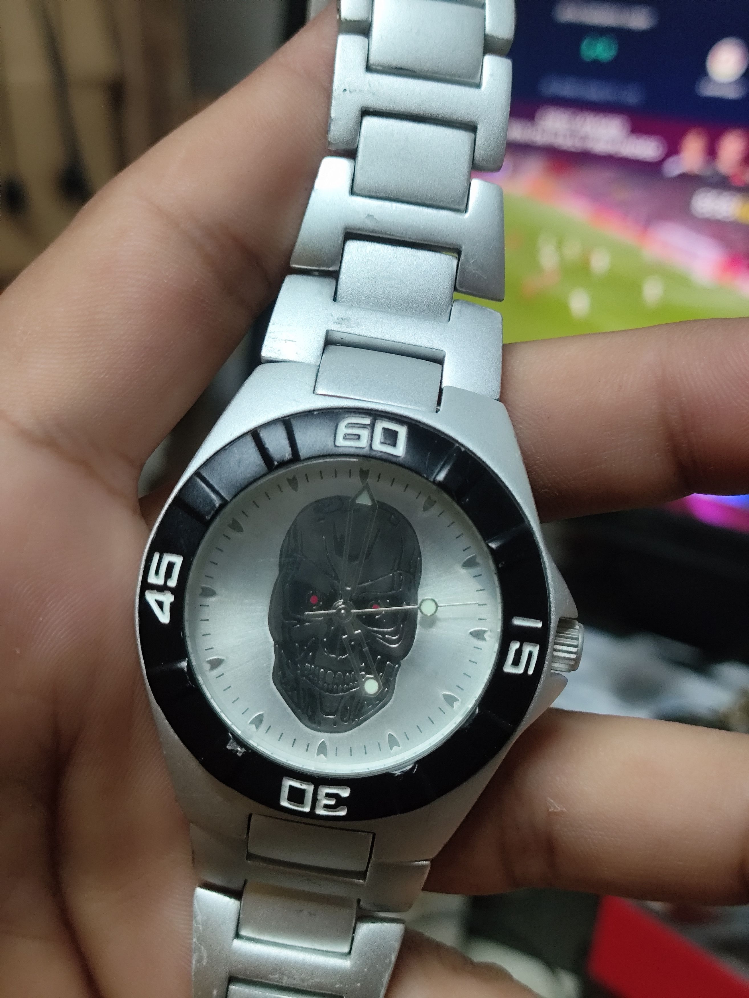 Japanese Brand TERMINATOR BY UNIVERSAL STUDIOS JAPAN (T2-3D) VINTAGE WATCH Size ONE SIZE - 11 Thumbnail