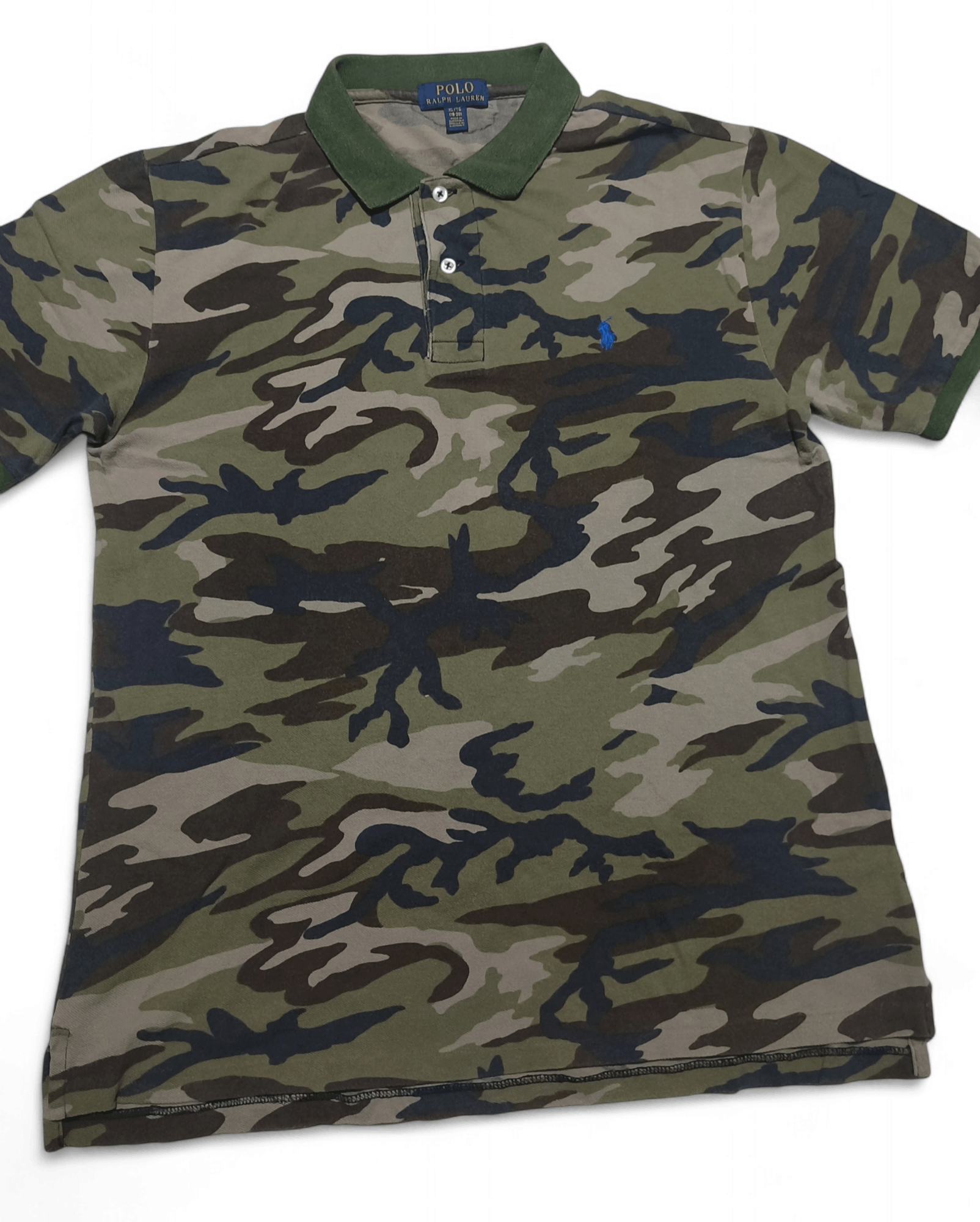 Polo Ralph Lauren Vintage POLO RALPH LAUREN Army Camo T-Shirt Size US M / EU 48-50 / 2 - 4 Thumbnail