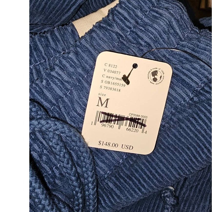 Free People Free People Modern Love Pull-On Cord Jeans $148 MEDIUM Blue Size 32" / US 10 / IT 46 - 6 Thumbnail