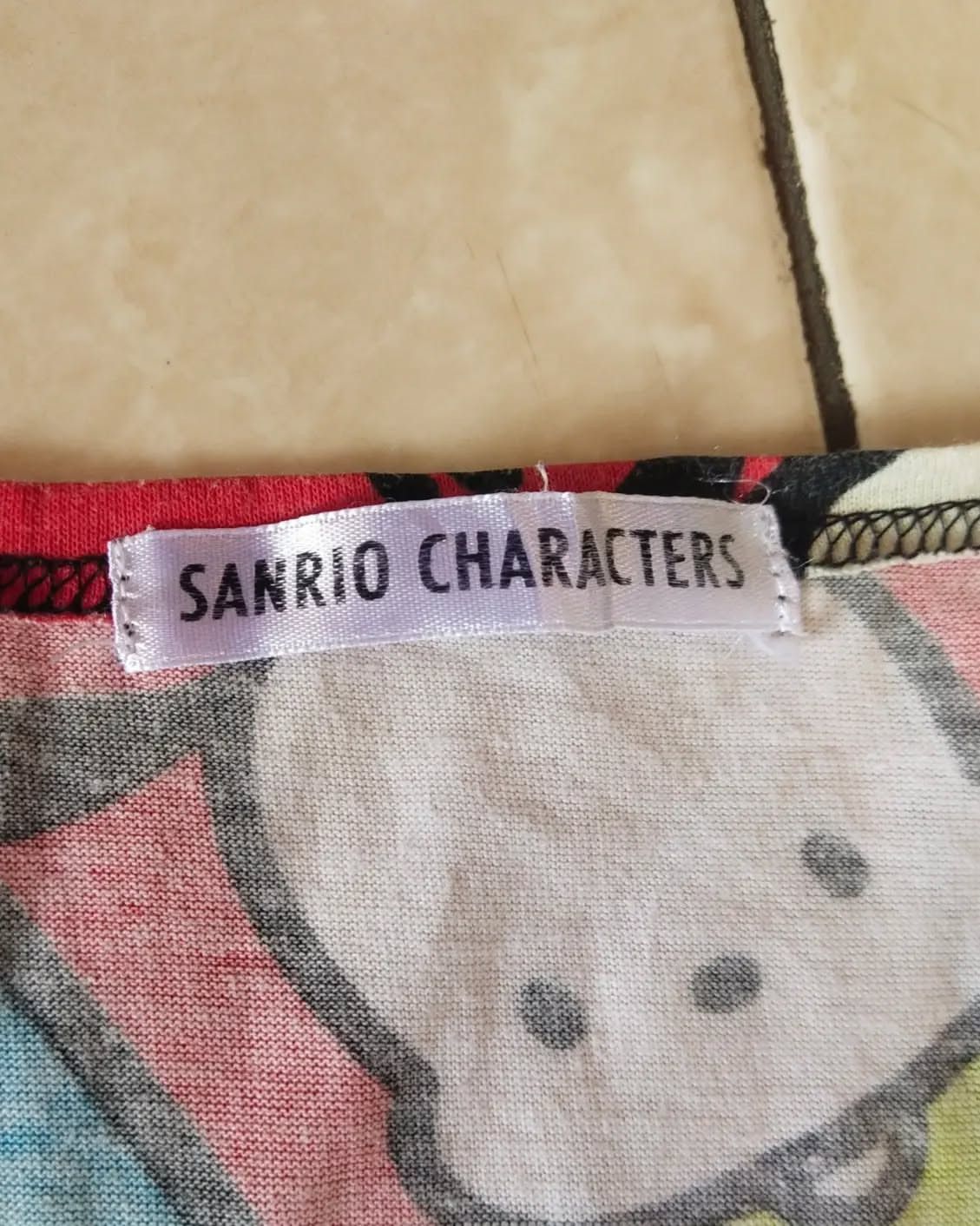 Anime × Cartoon Network × Japanese Brand Hello Kitty Sanrio Characters All Over Woman Tees Size M / US 6-8 / IT 42-44 - 4 Thumbnail