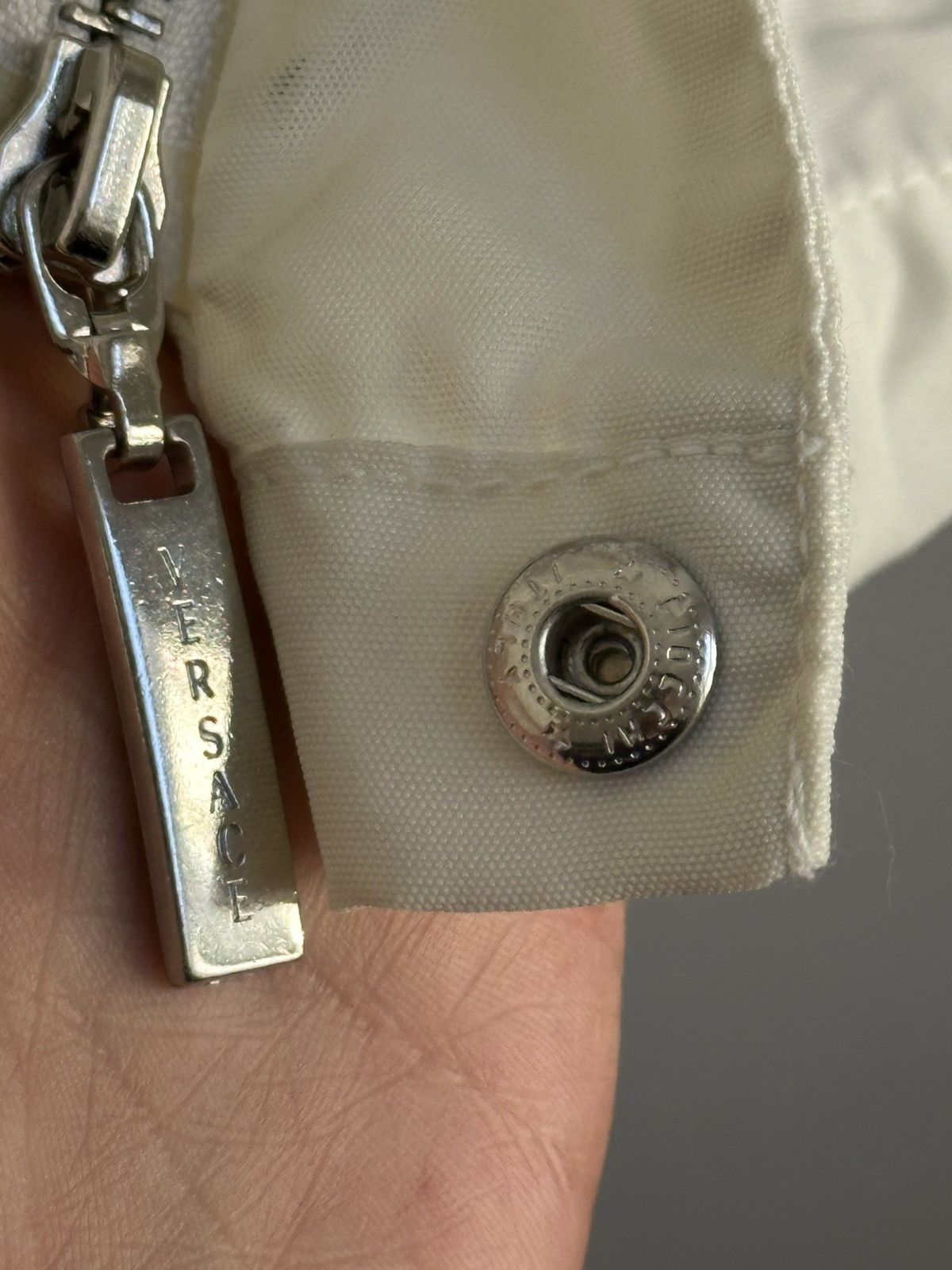 Versace Versace Collection Vintage Rare Luxury Cropped Zipper Jacket Size US M / EU 48-50 / 2 - 10 Thumbnail