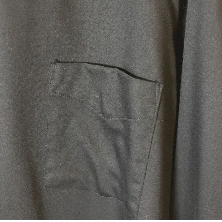 Van Heusen Van Heusen Black Collared Long-Sleeve Men Shirt XXL (34-35) Size US XXL / EU 58 / 5 - 7 Thumbnail