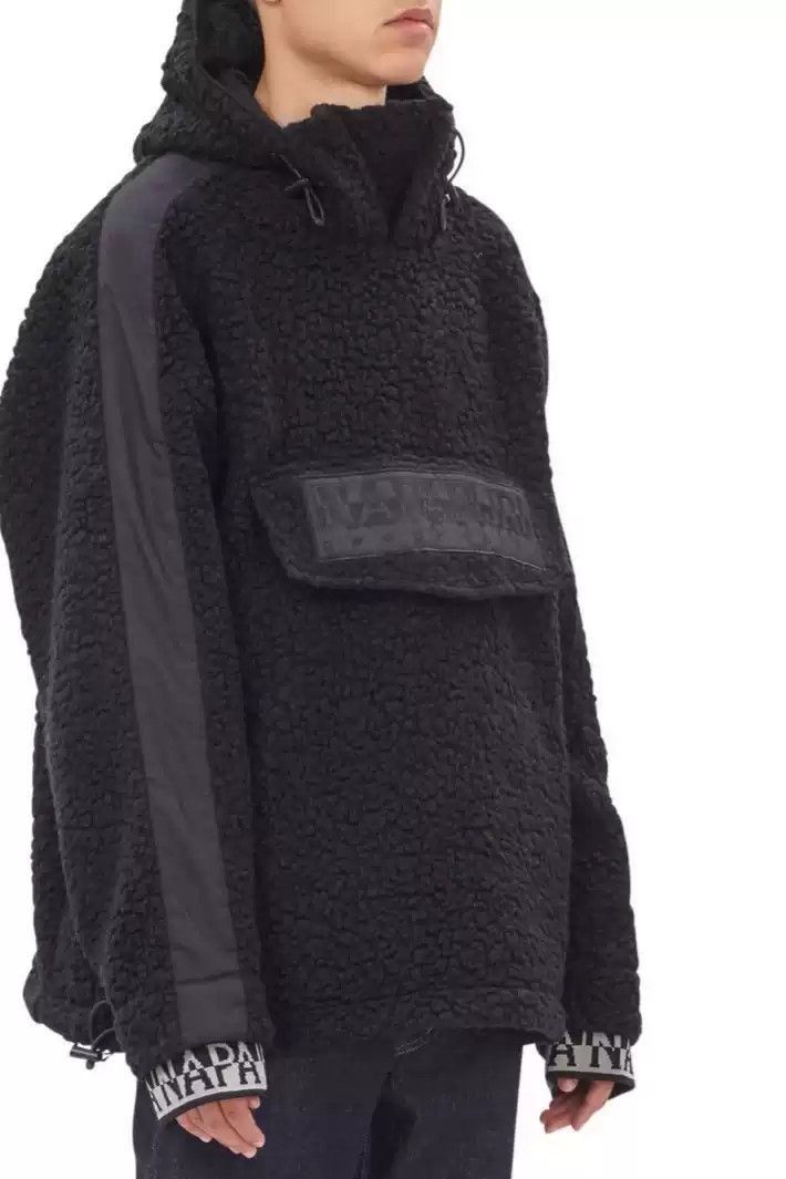 Martine Rose Napa by Martine Rose Tyson Fleece off Black Hoodie-2508 Size US L / EU 52-54 / 3 - 2 Thumbnail