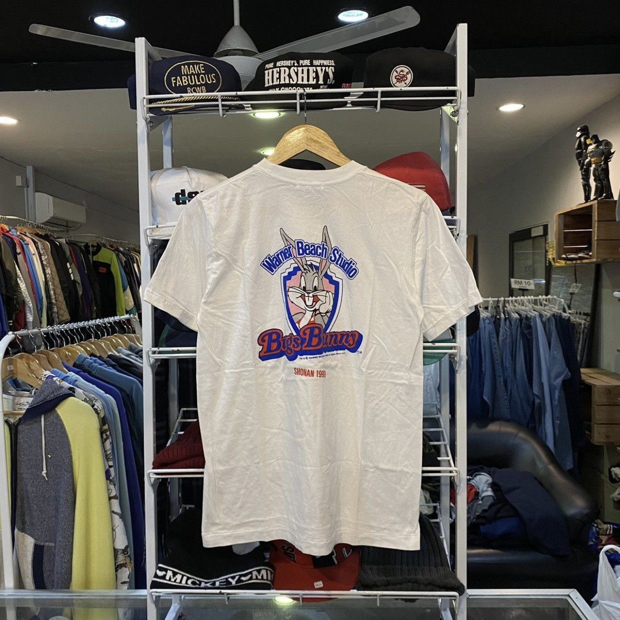 Vintage × Warner Bros VINTAGE Shonan 90s Bugs Bunny Warner Bros T-Shirt Size US M / EU 48-50 / 2 - 1 Thumbnail