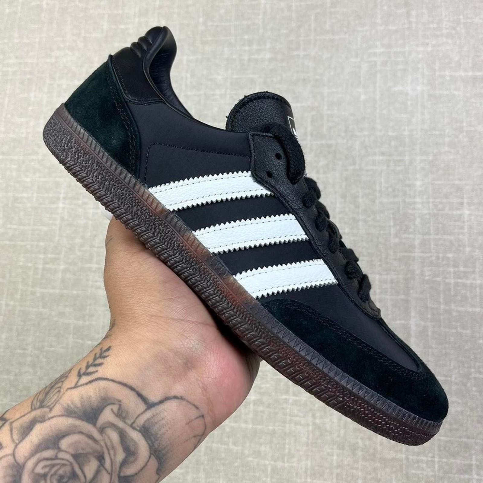 image of Adidas X Dsm Samba Shoes in White, Men's (Size 7.5)