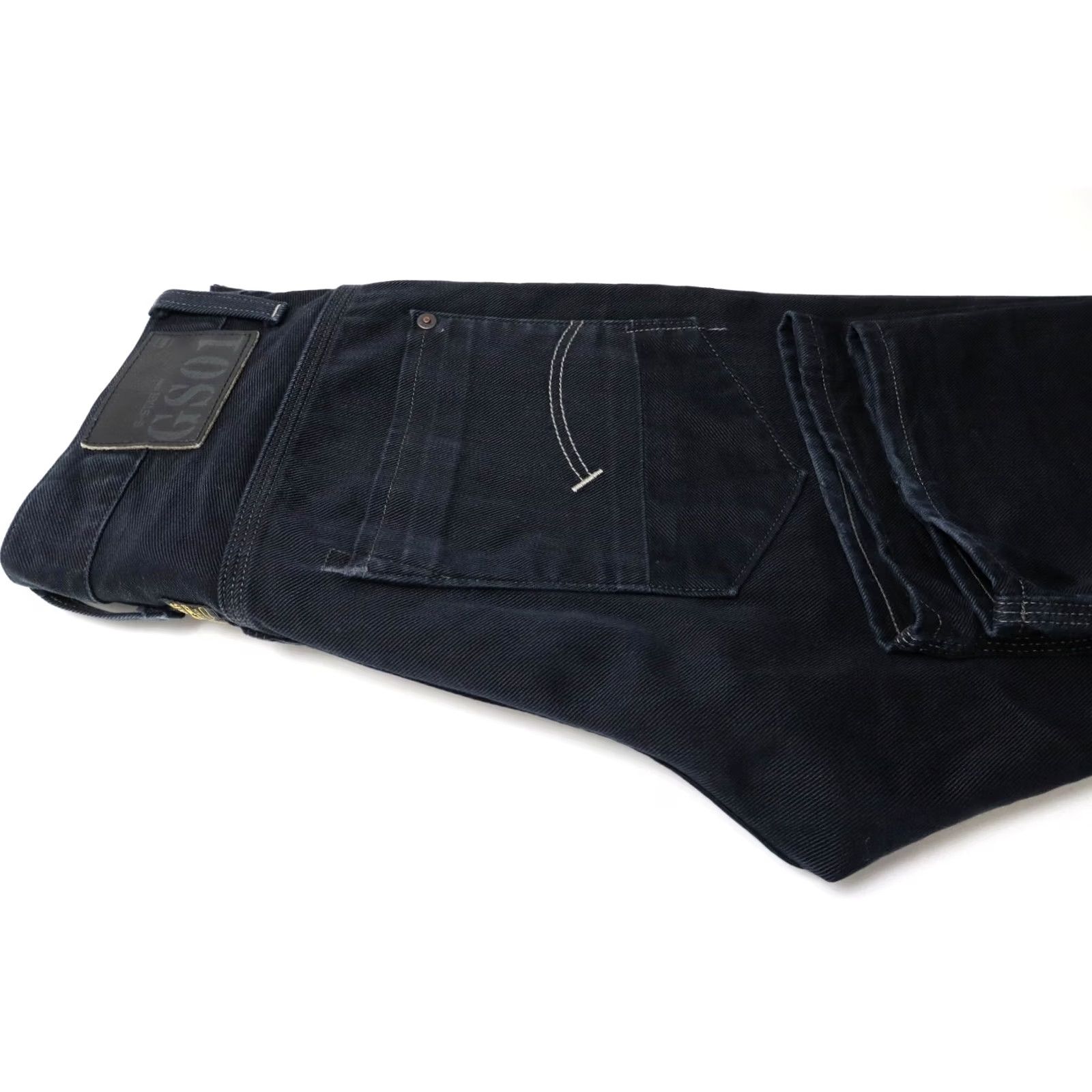 G-Star G-STAR New Radar Slim Jeans Men's Black Denim Button Fly Logo Pocket W30/L34 Size US 30 / EU 46 - 4 Thumbnail