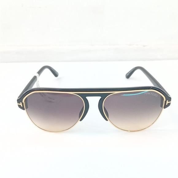 Tom Ford TOM FORD Marshall FT0929 01B This aviator Tom Ford sunglass Size ONE SIZE - 1 Thumbnail