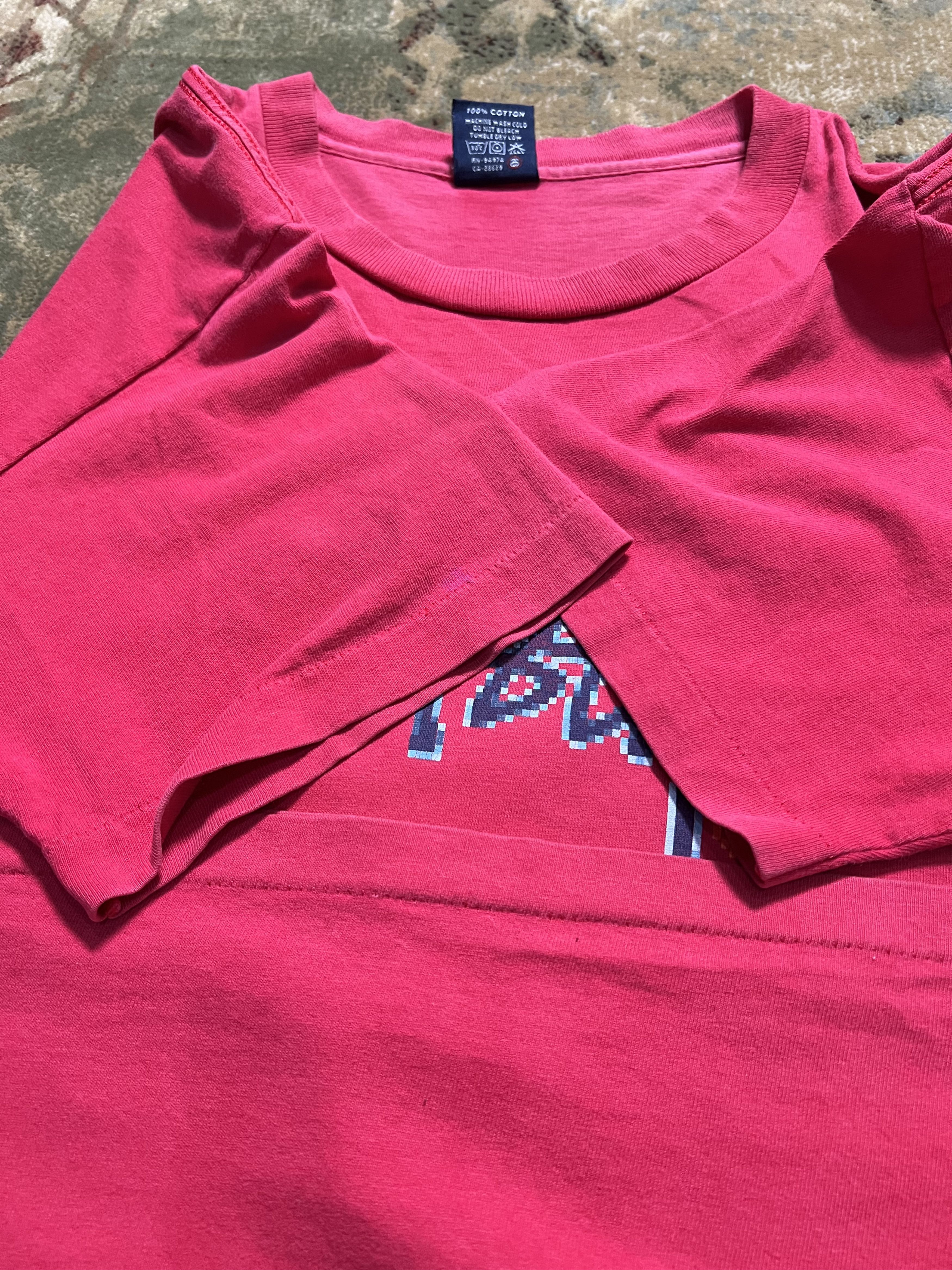 Stussy × Vintage 90s Stussy Spell Out Iconic Logo Tshirt Tee y2k style Size US M / EU 48-50 / 2 - 3 Thumbnail