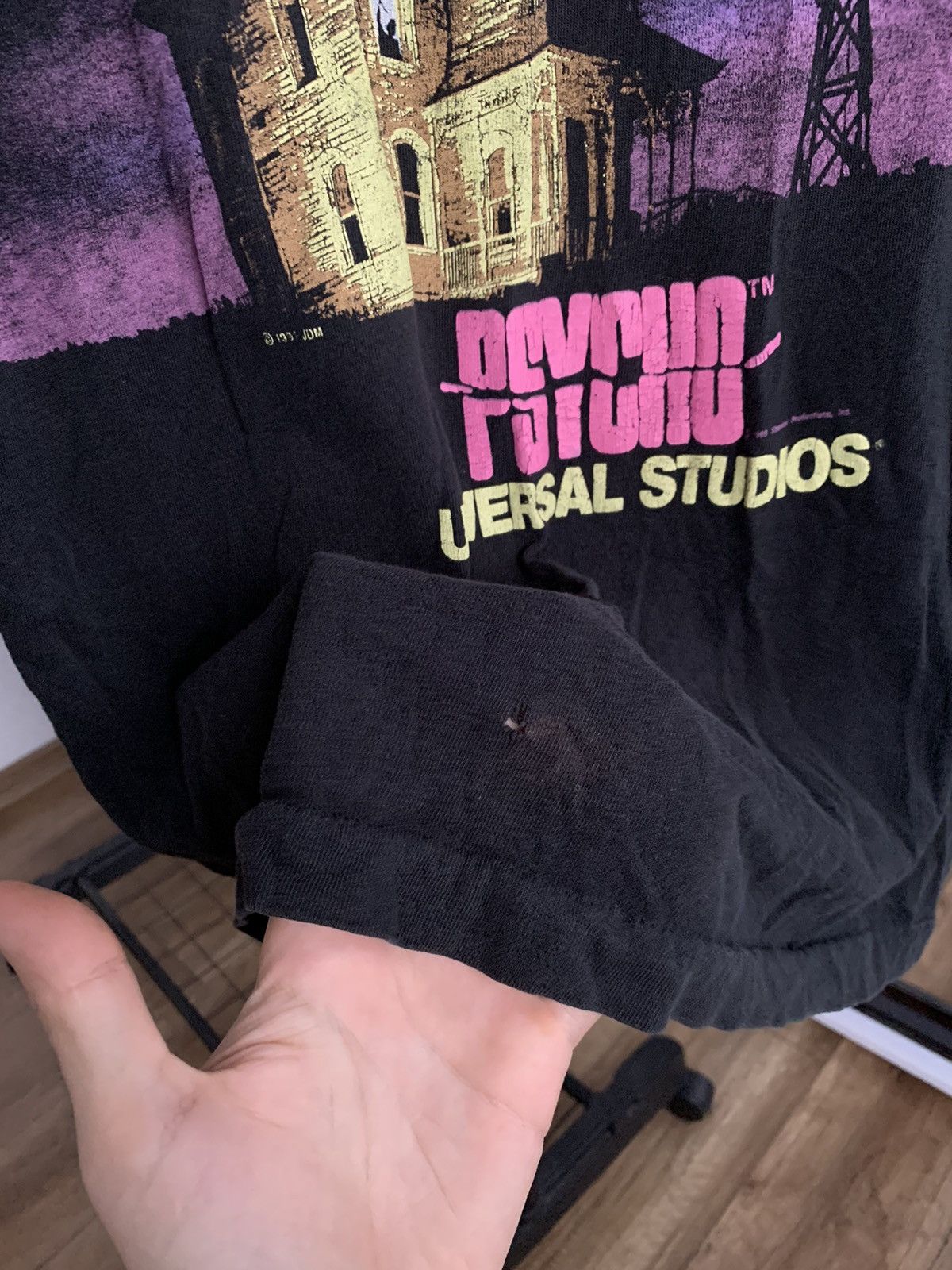 Other Psycho Universal Studios Vintage Horror T-Shirt Tee 90s USA Size US M / EU 48-50 / 2 - 12 Thumbnail