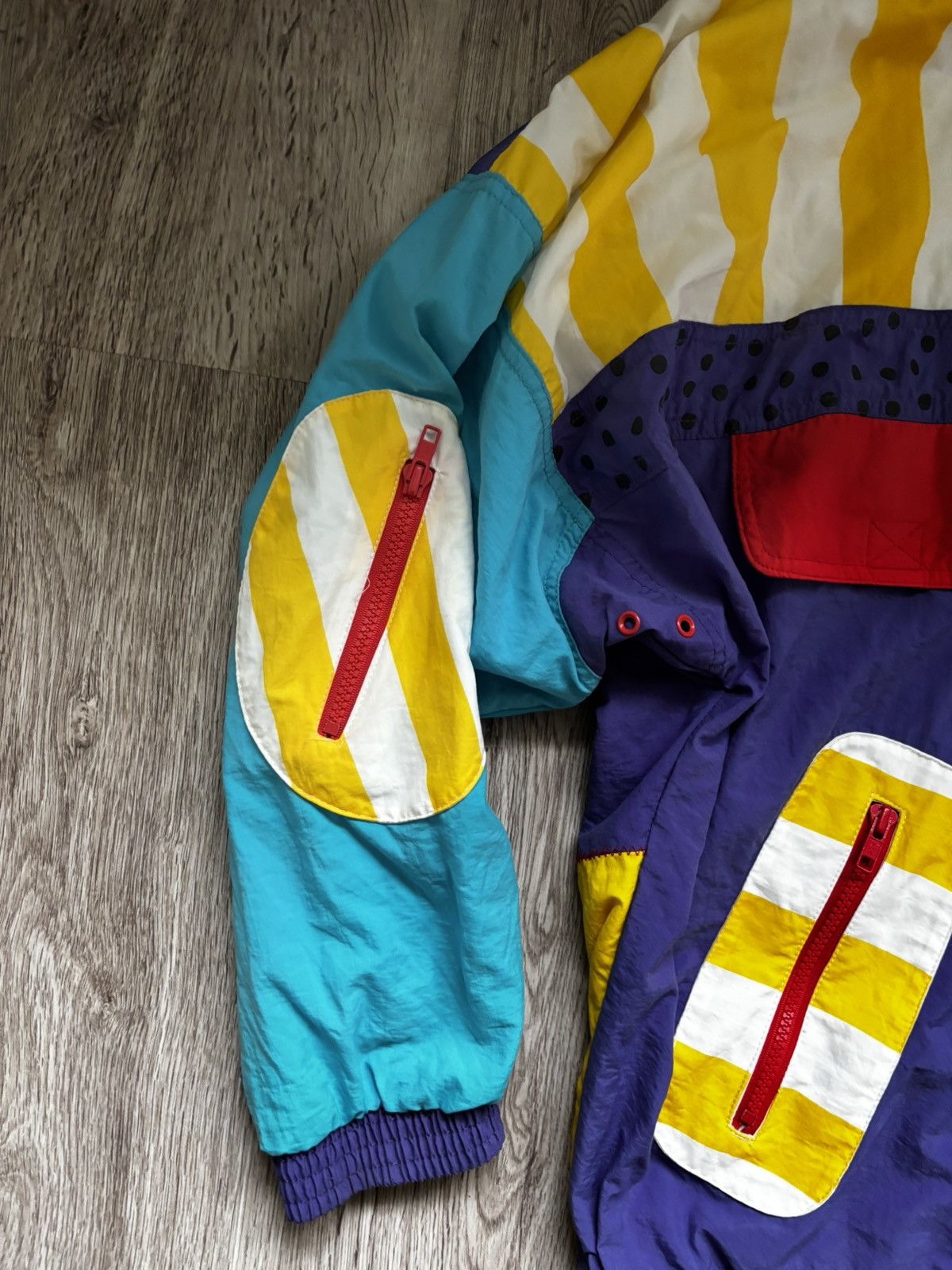 Adidas VINTAGE ADIDAS ANORAK JACKET SMALL oversize fit Size US S / EU 44-46 / 1 - 2 Thumbnail