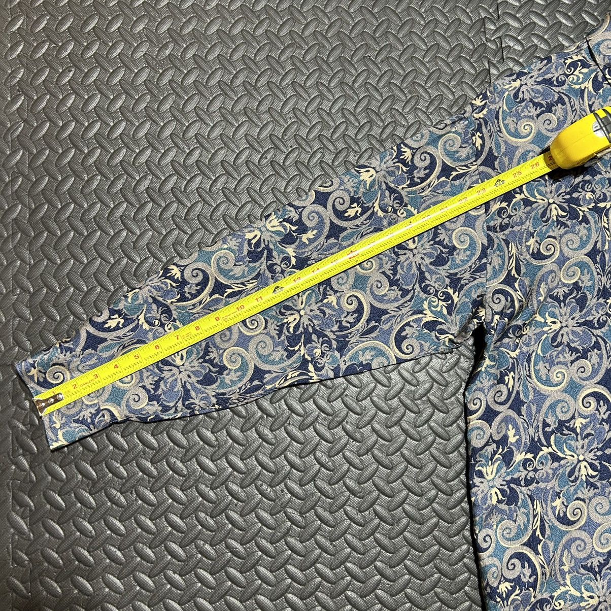 Other Vintage Reunion Menswear Shirt Button Up Paisley 90s Large Size US L / EU 52-54 / 3 - 10 Thumbnail