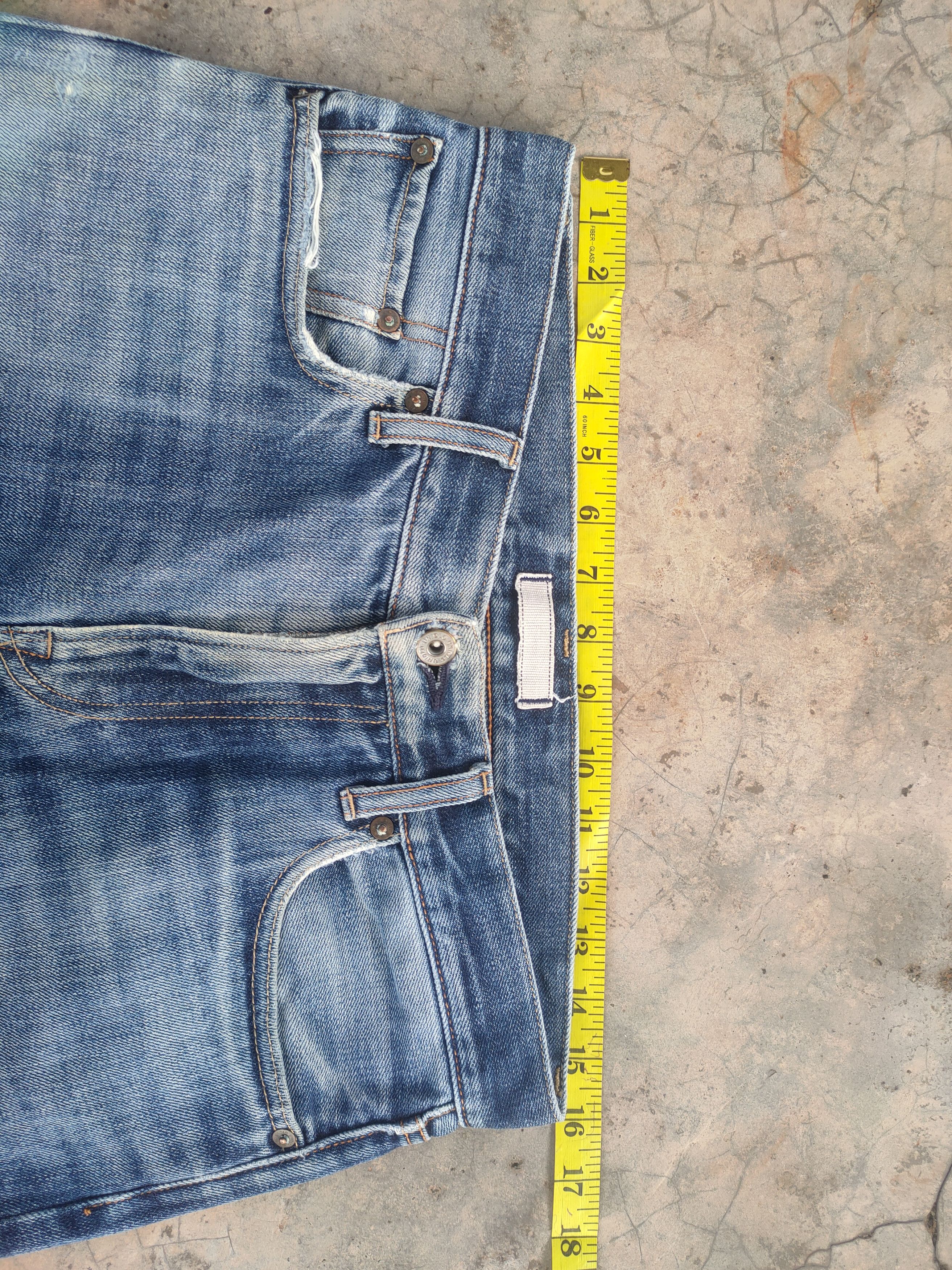 Japanese Brand Vintage japanese faded ripped jeans denim pants Size US 31 - 8 Thumbnail