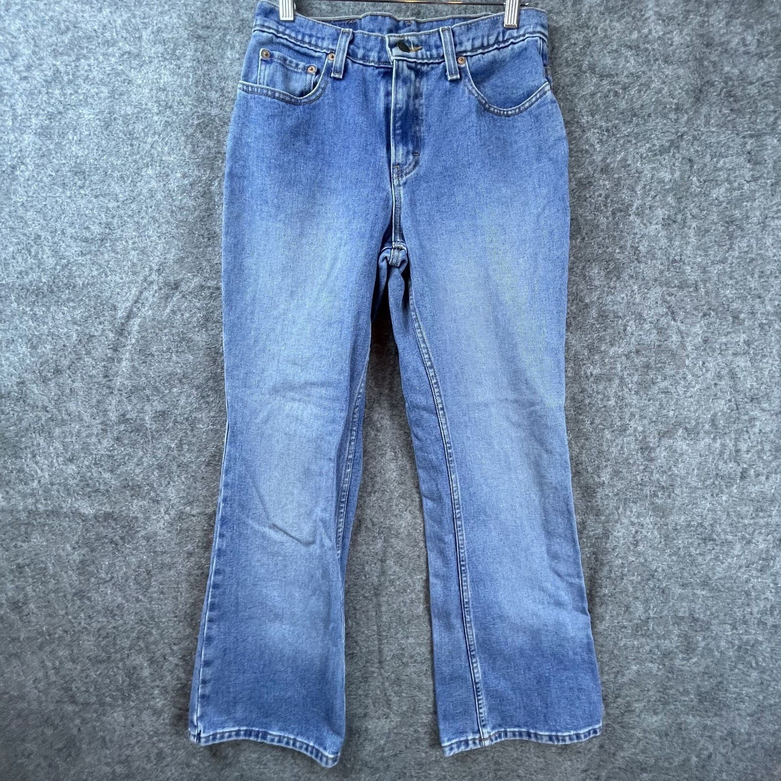 Jordache Vintage Jordache Ankle Jeans Womens 10 Blue Cotton Boot Cut Size 32" / US 10 / IT 46 - 1 Thumbnail