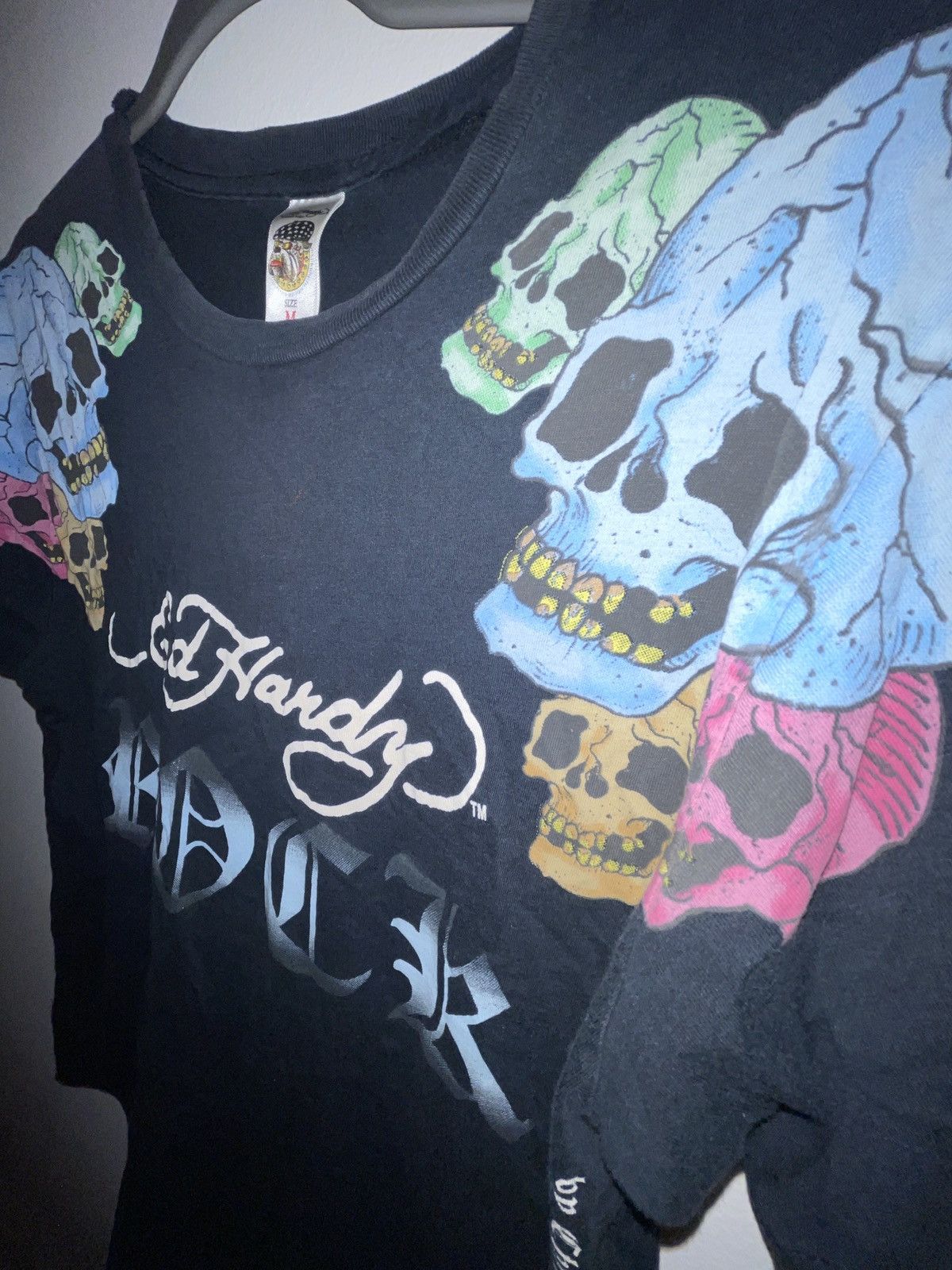 Ed Hardy ROCK ed hardy cropped tee Size US M / EU 48-50 / 2 - 2 Thumbnail