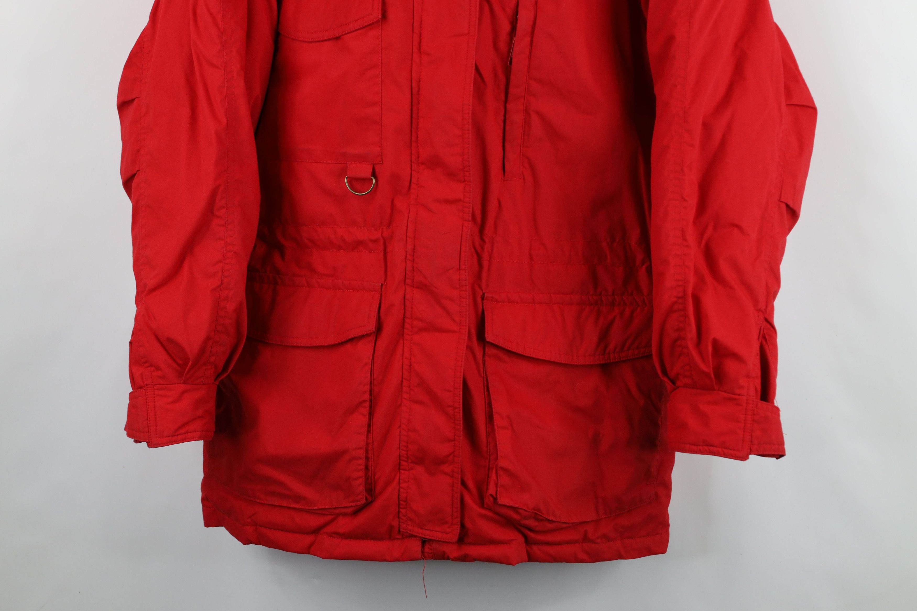Eddie Bauer Vintage 90s Eddie Bauer Duck Down Hooded Puffer Jacket Size M / US 6-8 / IT 42-44 - 3 Thumbnail