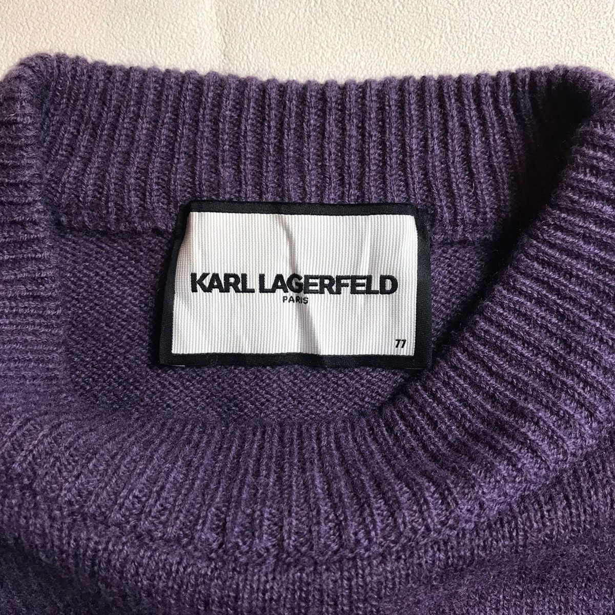 Karl Lagerfeld KARL LAGERFELD Knitwear luxury brand Size US M / EU 48-50 / 2 - 2 Thumbnail