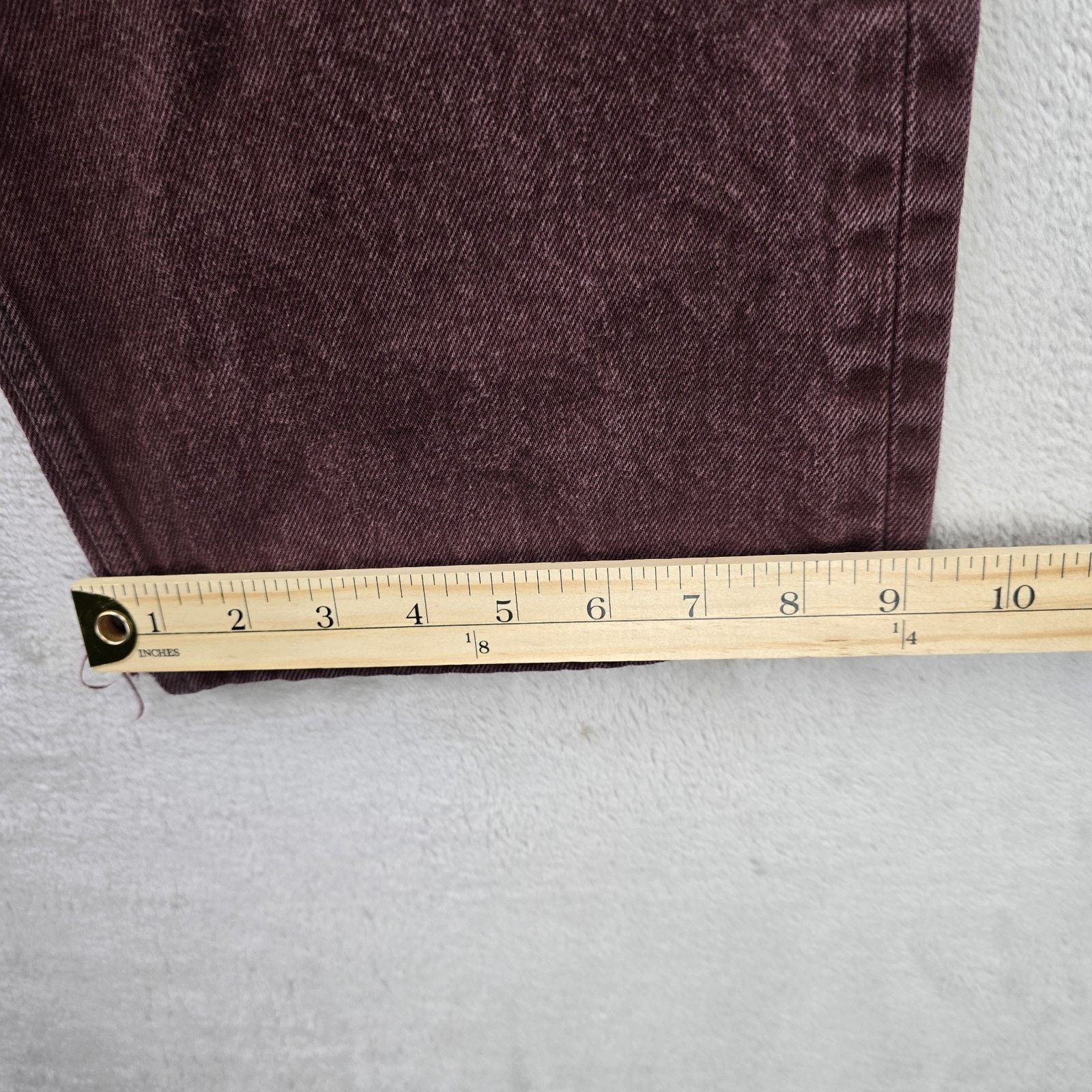 Levi's Levis 501xx Jeans 42x32 (Actual 40x29) Maroon Straight Leg Size US 40 / EU 56 - 13 Thumbnail