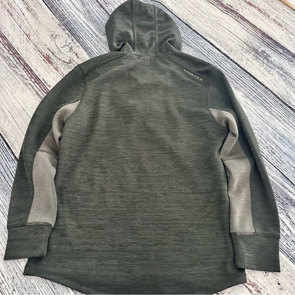 Other VORTEX Green/Gray Hooded 1/4 Zip Pullover Sweatshirt Size US M / EU 48-50 / 2 - 5 Thumbnail
