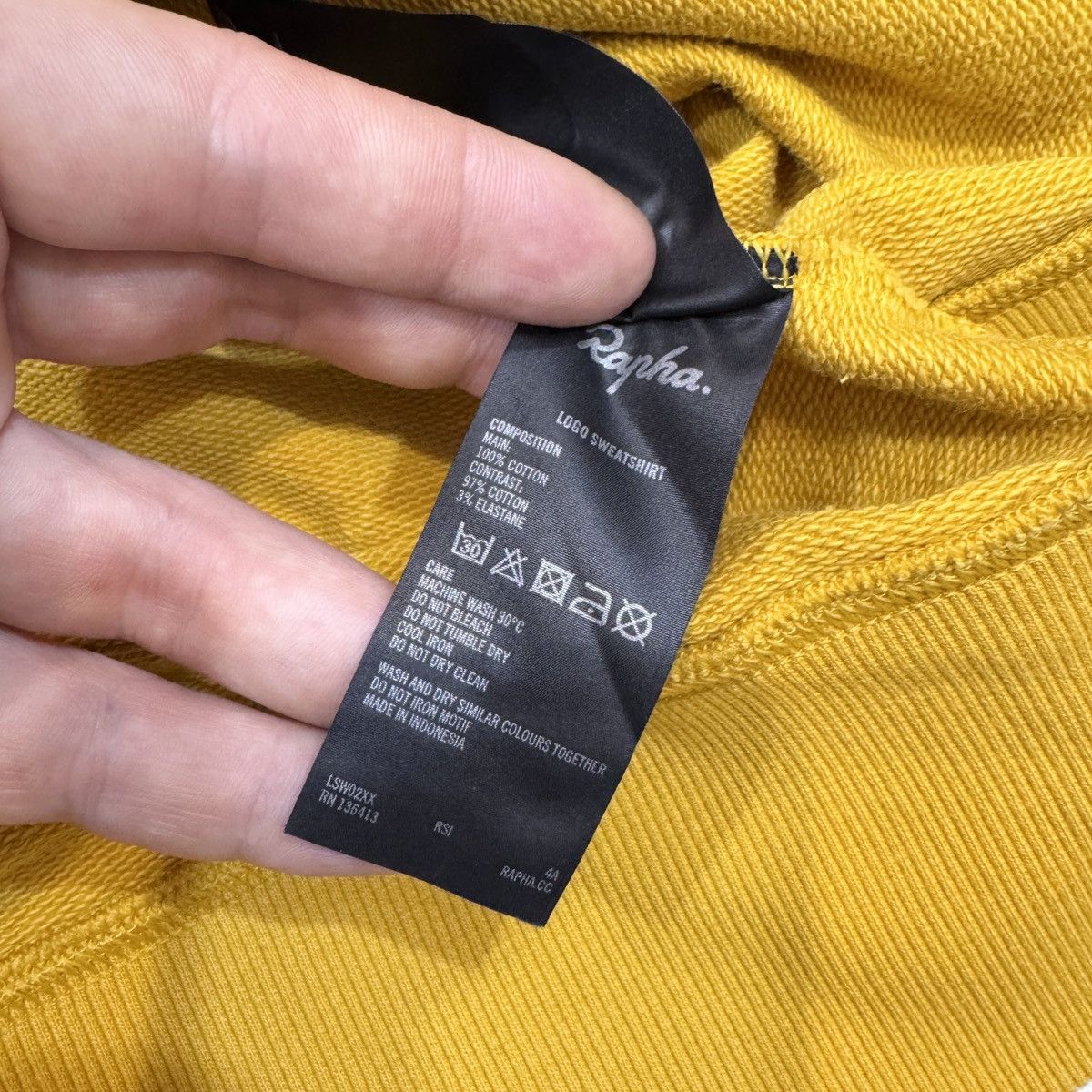 Rapha Rapha Mens Logo Sweatshirt S size Size US S / EU 44-46 / 1 - 8 Thumbnail