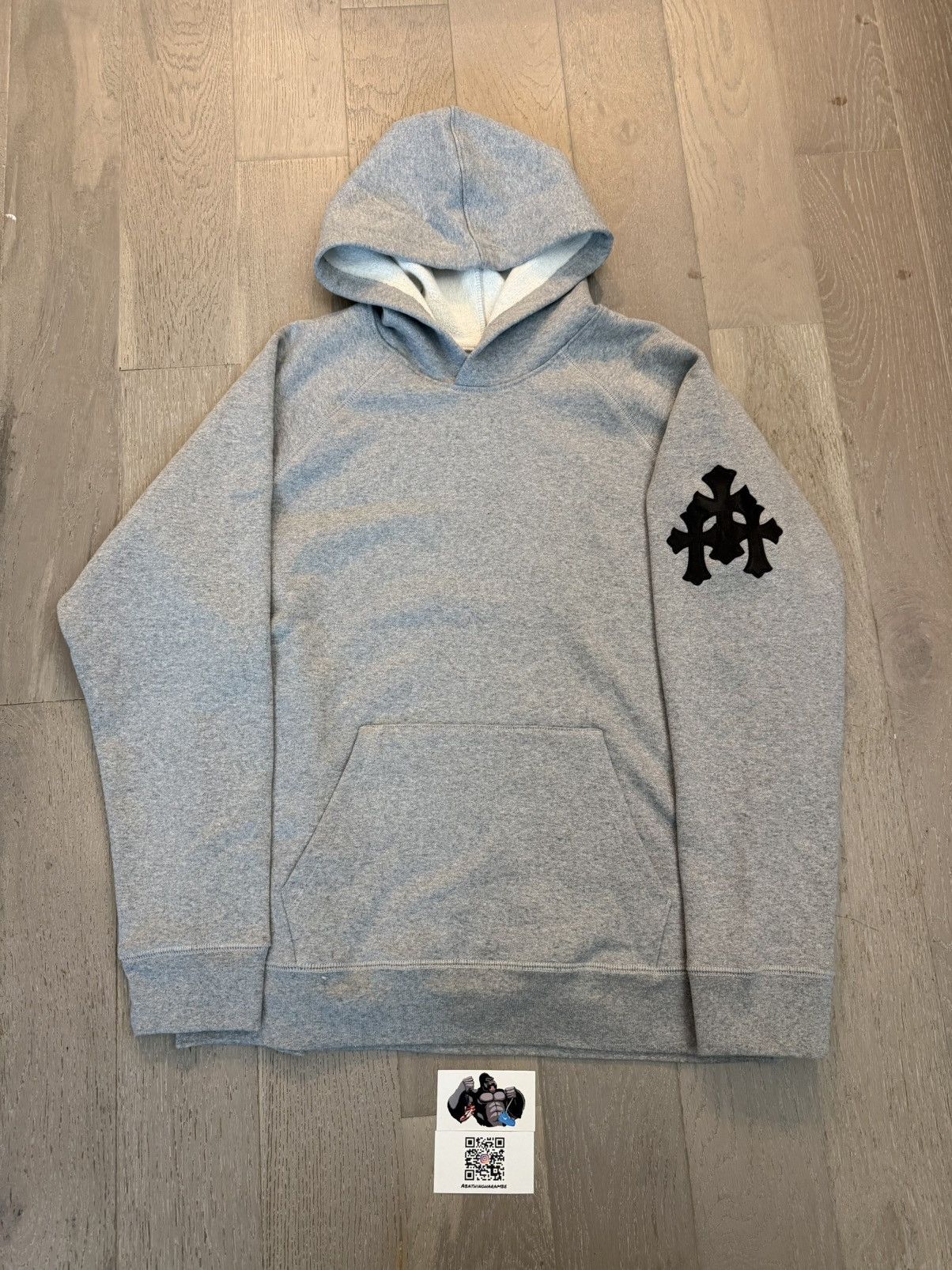 Chrome Hearts Chrome Hearts Paper Jam Triple Leather Cross Patch Hoodie Size US XXL / EU 58 / 5 - 2 Thumbnail