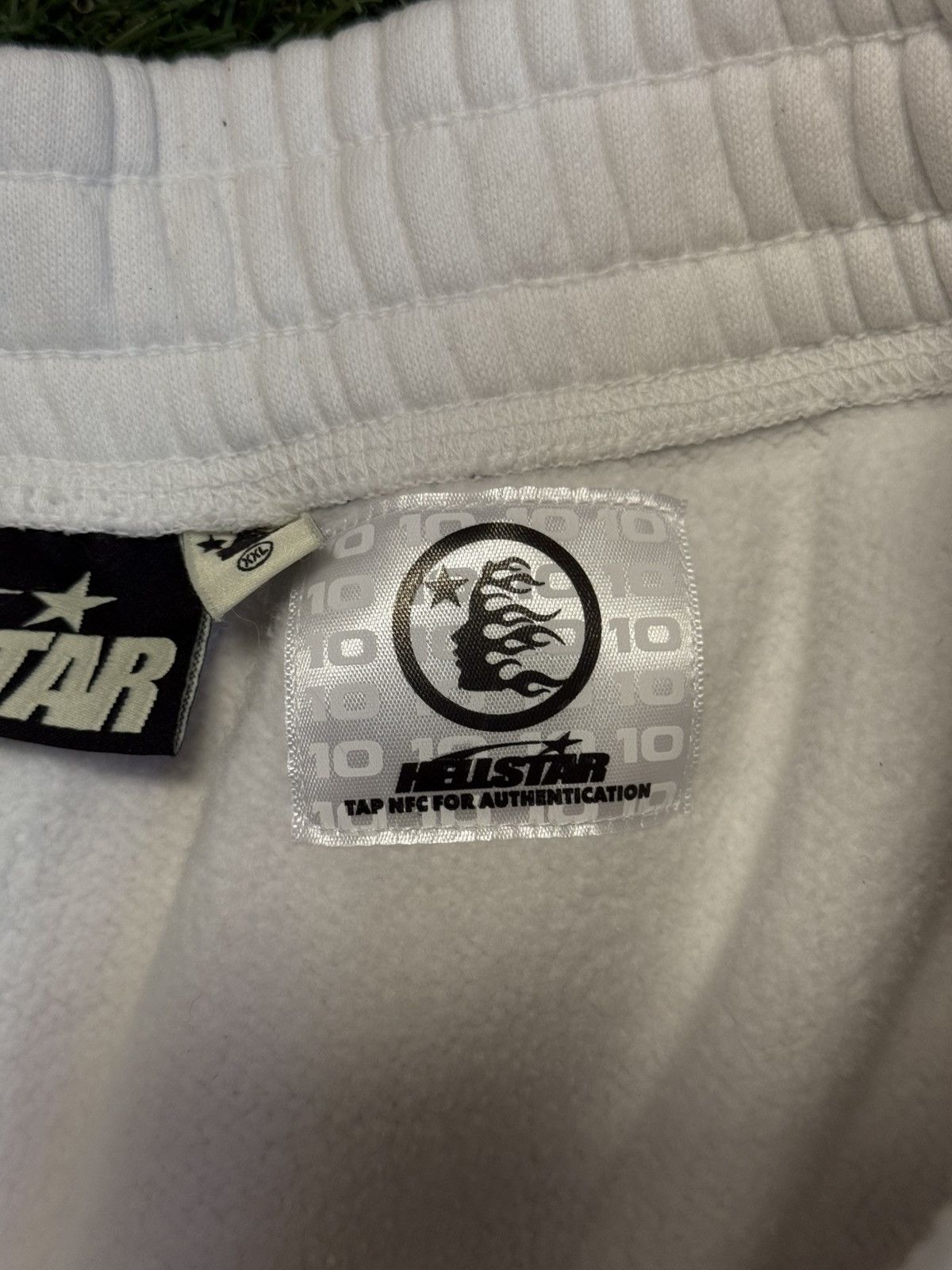 HELLSTAR Hellstar Sweatpants Flame White Black Size XXL (NEW) Size US 36 / EU 52 - 11 Thumbnail