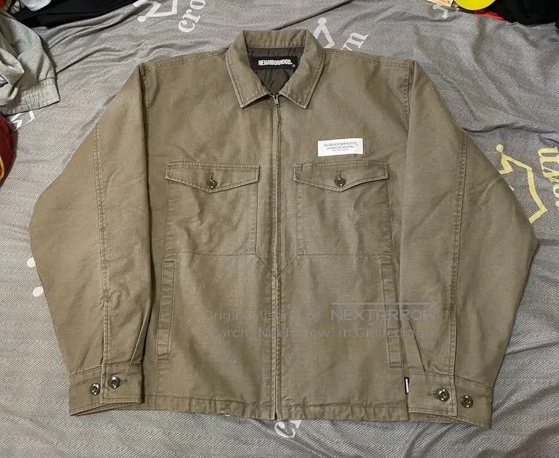 Neighborhood Neighborhood Water-washed Workwear Jacket Cotton Jacket Th Size US L / EU 52-54 / 3 - 1 Thumbnail