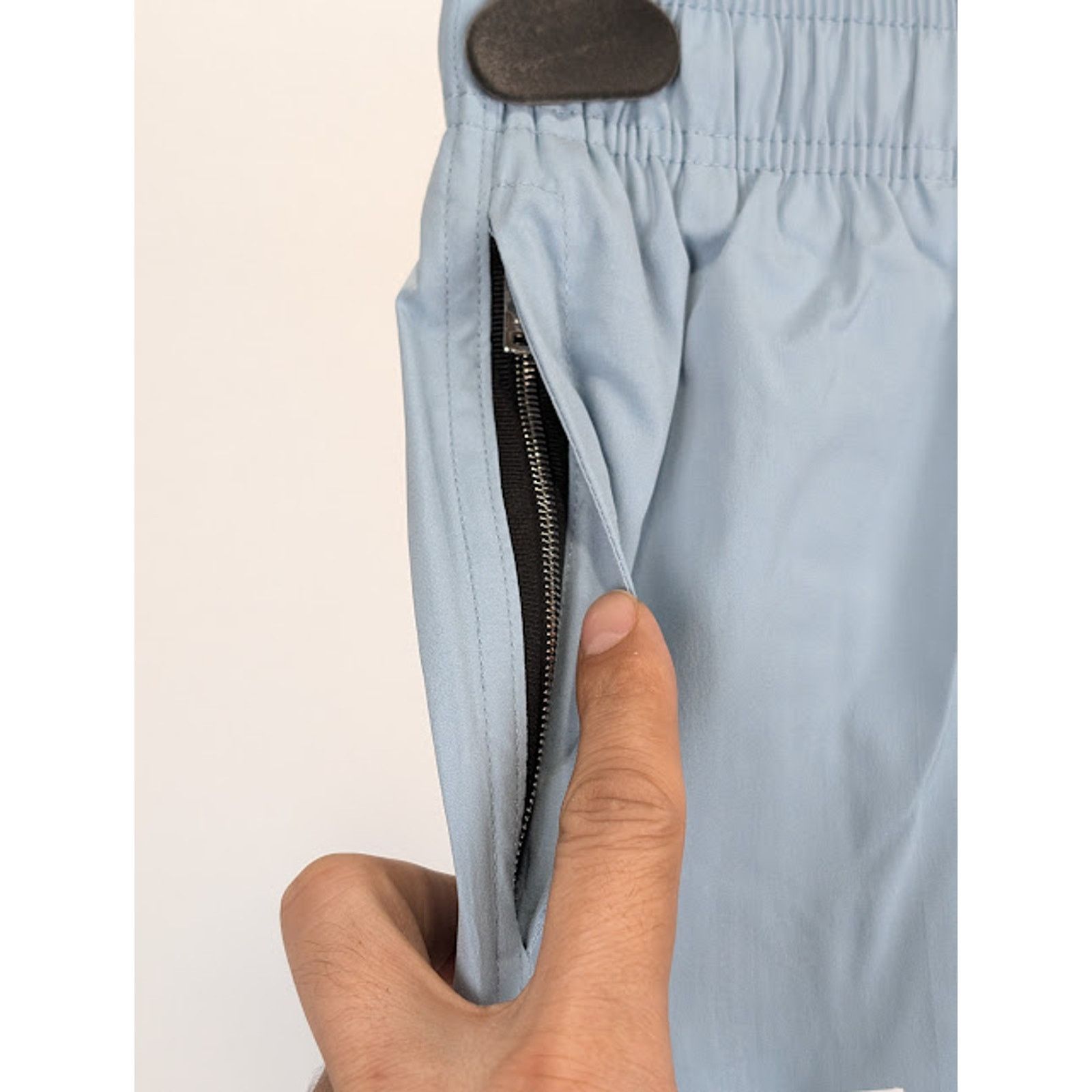 Amiri o1rshd1 MA Bar Logo SwimTrunk in Dusty Blue Size US 36 / EU 52 - 5 Thumbnail