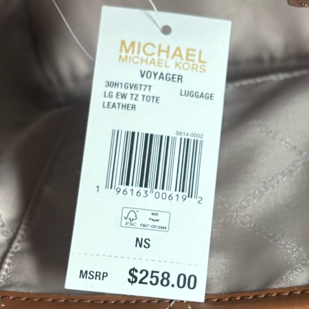 Michael Kors Michael Kors Voyager Large Saffiano Leather Tote Size ONE SIZE - 13 Thumbnail