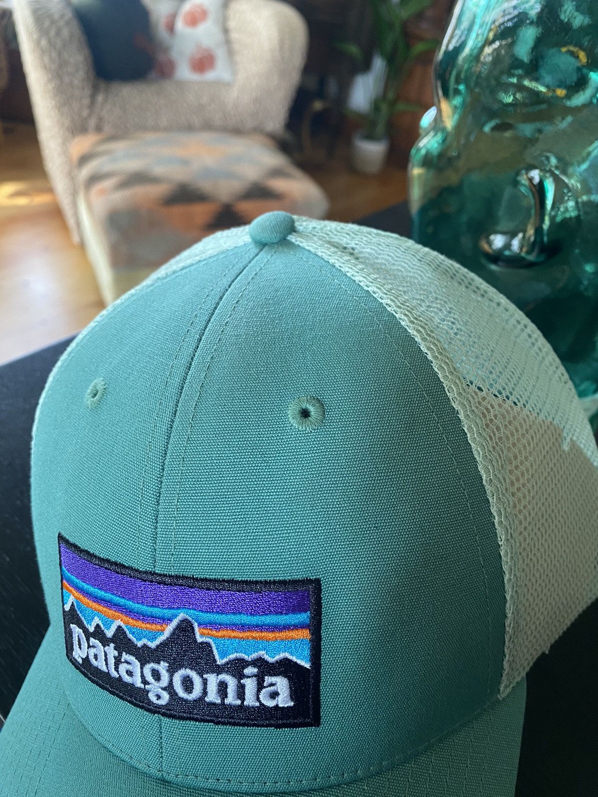 Patagonia Patagonia green mesh trucker hat Size ONE SIZE - 8 Thumbnail
