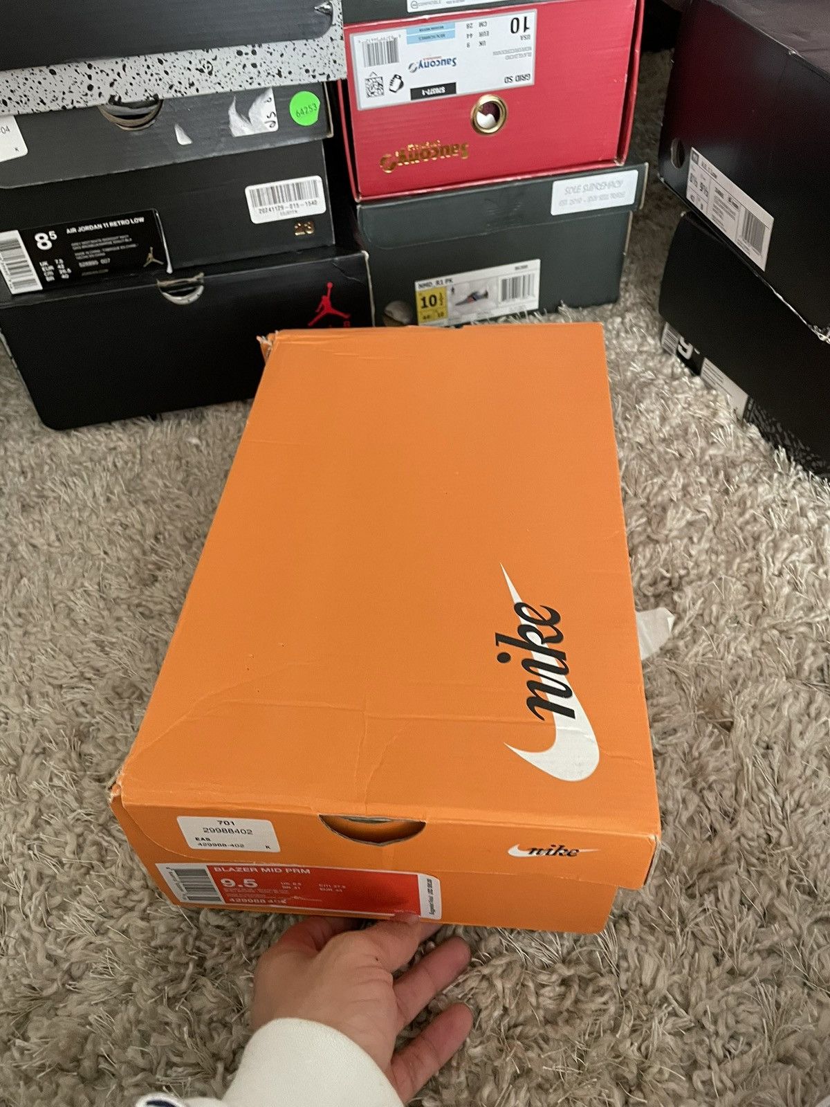 Nike Nike Blazer Mid PRM Size US 9.5 / EU 42-43 - 9 Thumbnail