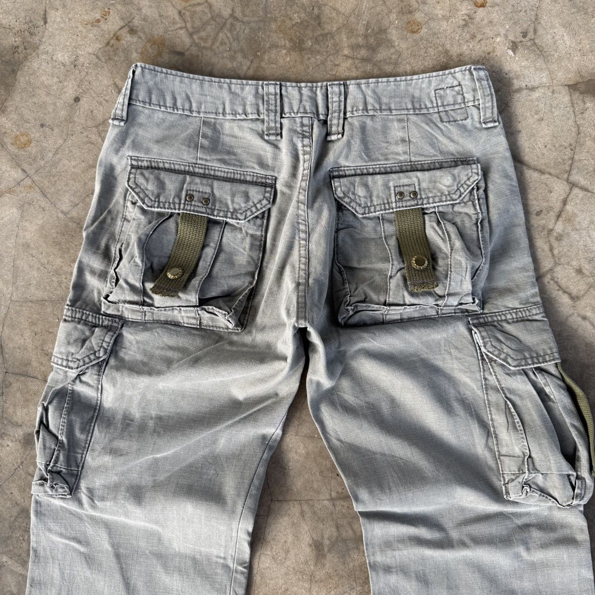 Japanese Brand Vintage Made in Nippon Flare Bootcut Cargo Pants W28 Size US 28 / EU 44 - 10 Thumbnail