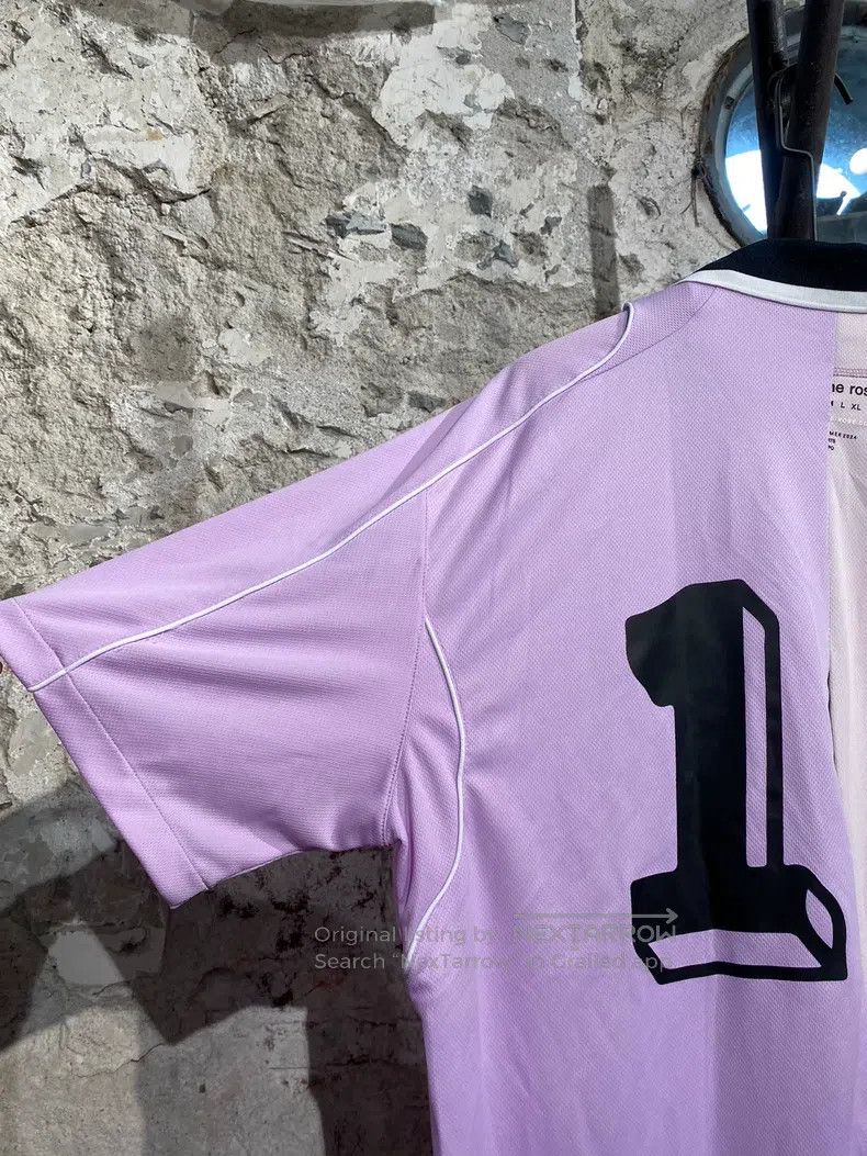 Martine Rose Martine Rose Pink and purple double jersey short-sleeved T Size US XS / EU 42 / 0 - 6 Thumbnail