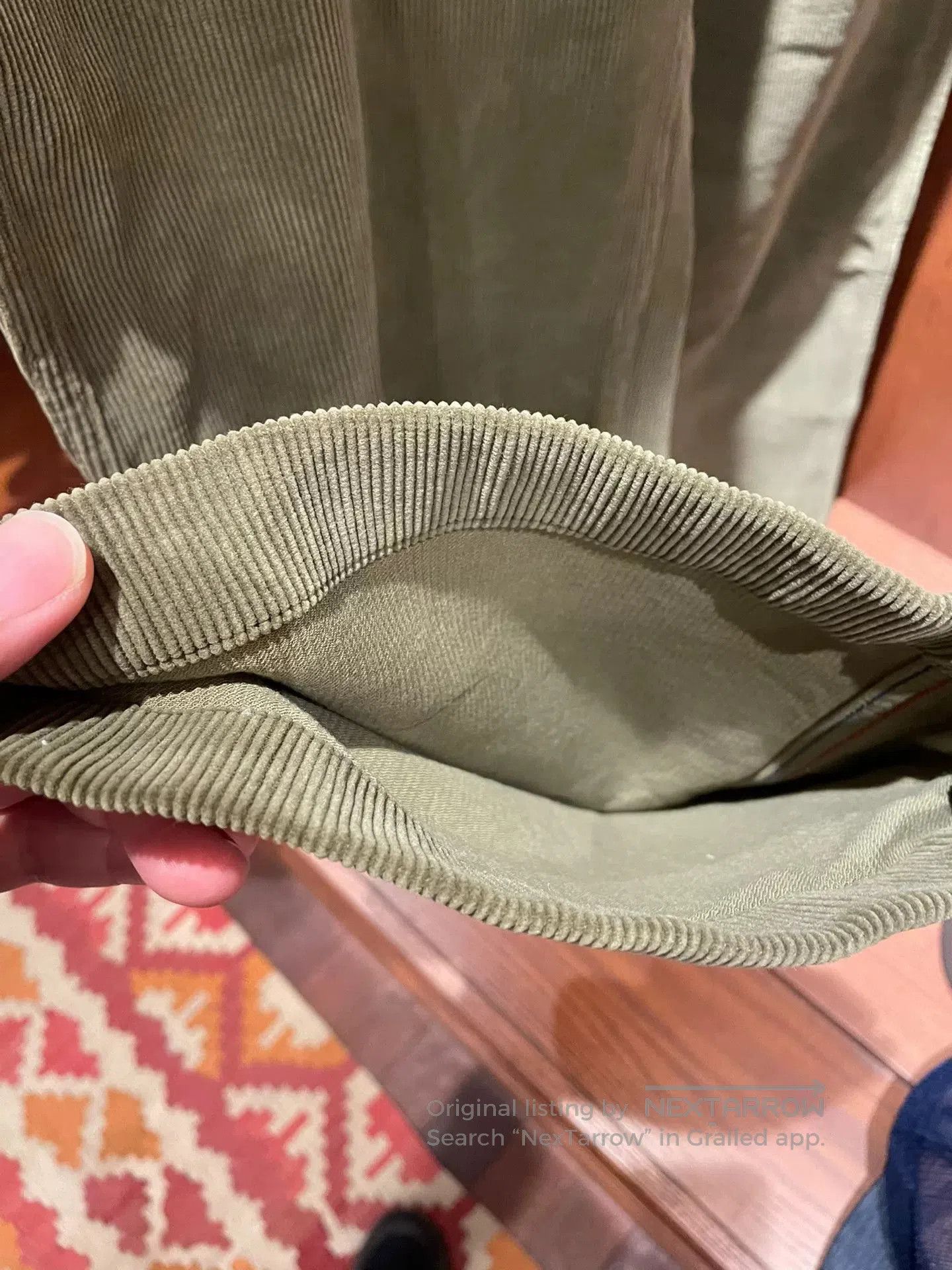 Tenderloin Tenderloin Army Green Corduroy Pants. Size US 36 / EU 52 - 4 Thumbnail