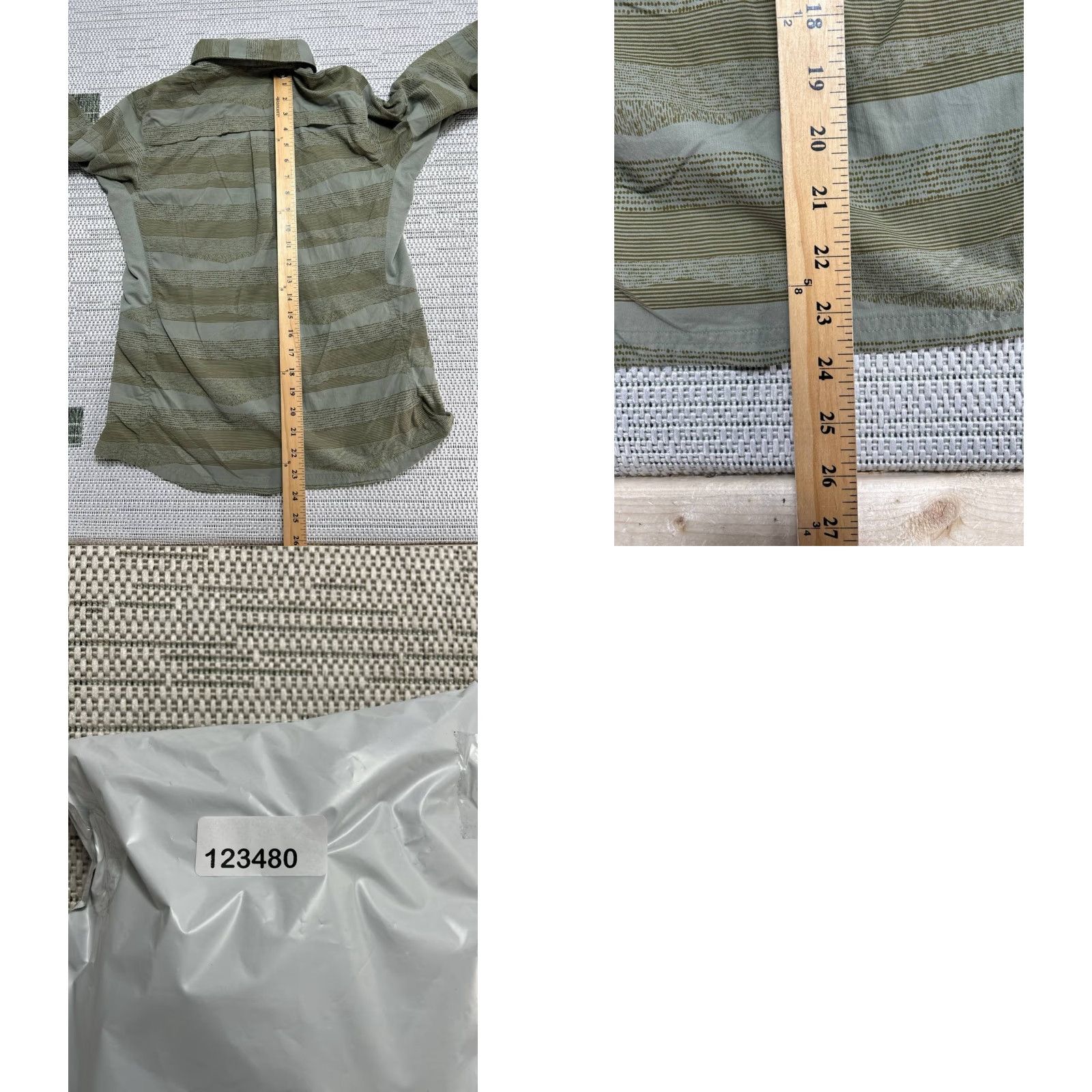 Vintage REI Co Op Sahara Pattern LS Shirt Womens Small Green A Wilderness Button Up Size S / US 4 / IT 40 - 8 Thumbnail