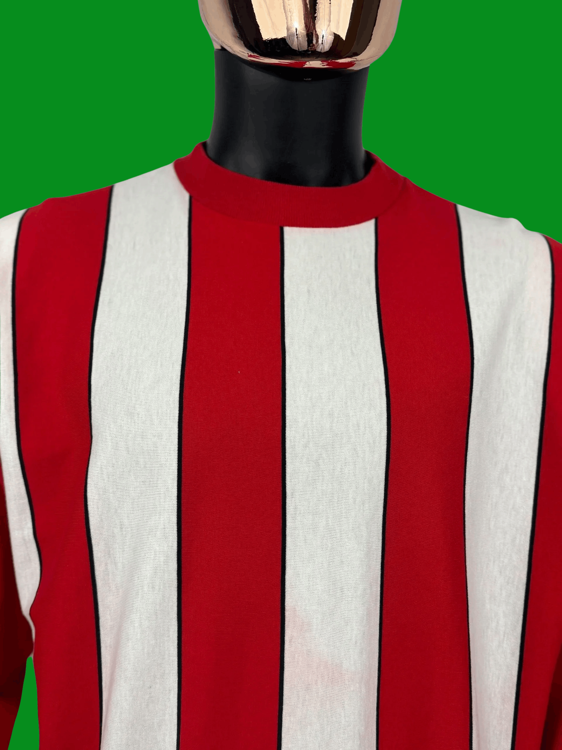 Marithe + Francois Girbaud VTG Marithé + François Girbaud Striped Long Sleeve Size US L / EU 52-54 / 3 - 3 Thumbnail
