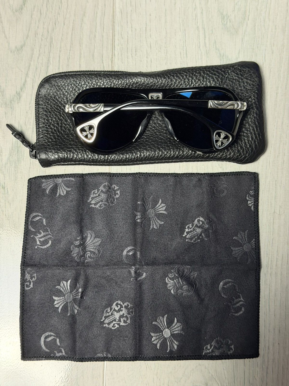 Chrome Hearts Chrome Hearts “Cooch” Cross Sunglasses Size ONE SIZE - 19 Thumbnail