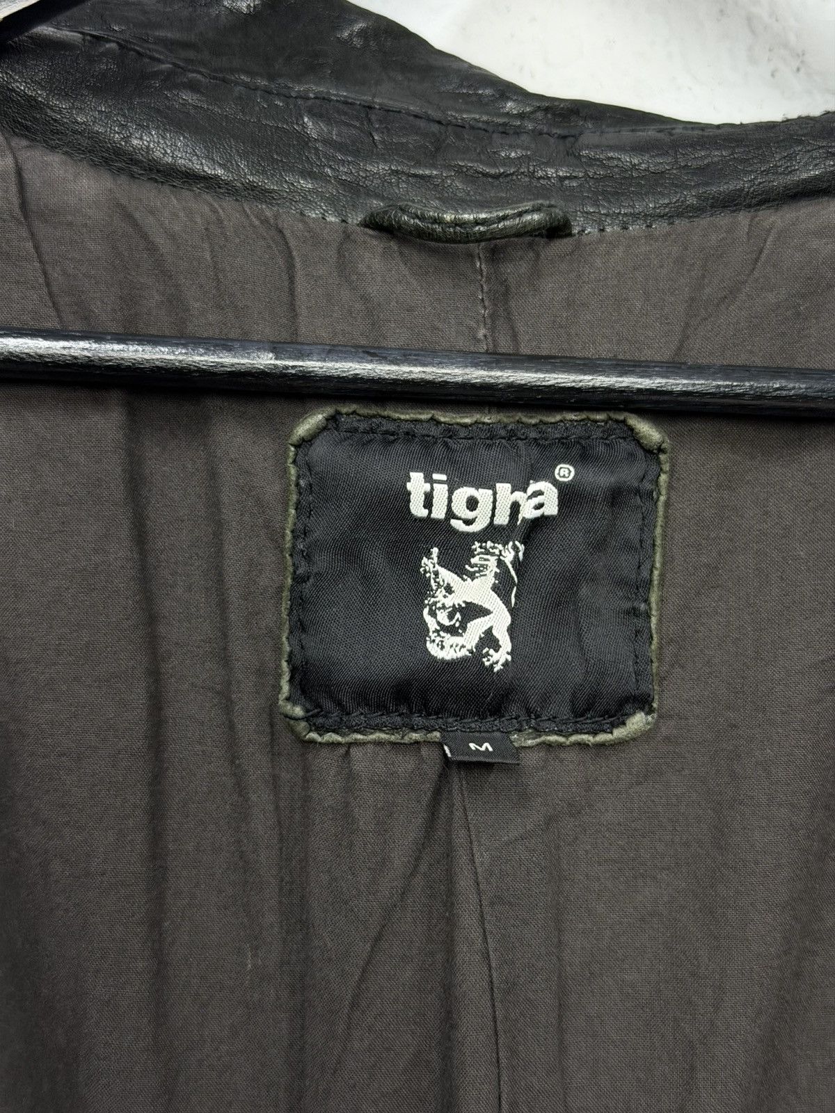 If Six Was Nine Rick Owens Style Bomber Cropped Leather Jacket Distressed Size US M / EU 48-50 / 2 - 7 Thumbnail