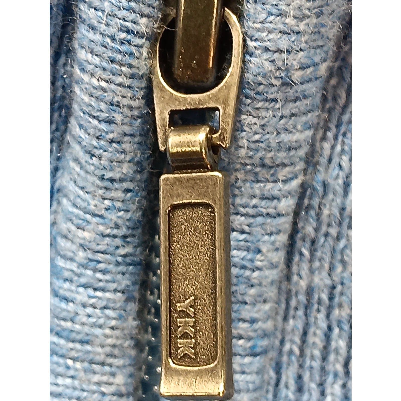 Vintage VINTAGE L.L. Bean Sweater Pullover 1/4 Zip Men Large Blue Cashmere Cotton Blend Crew Neck Big & Tall Mens Regular Fit Size US L / EU 52-54 / 3 - 3 Thumbnail