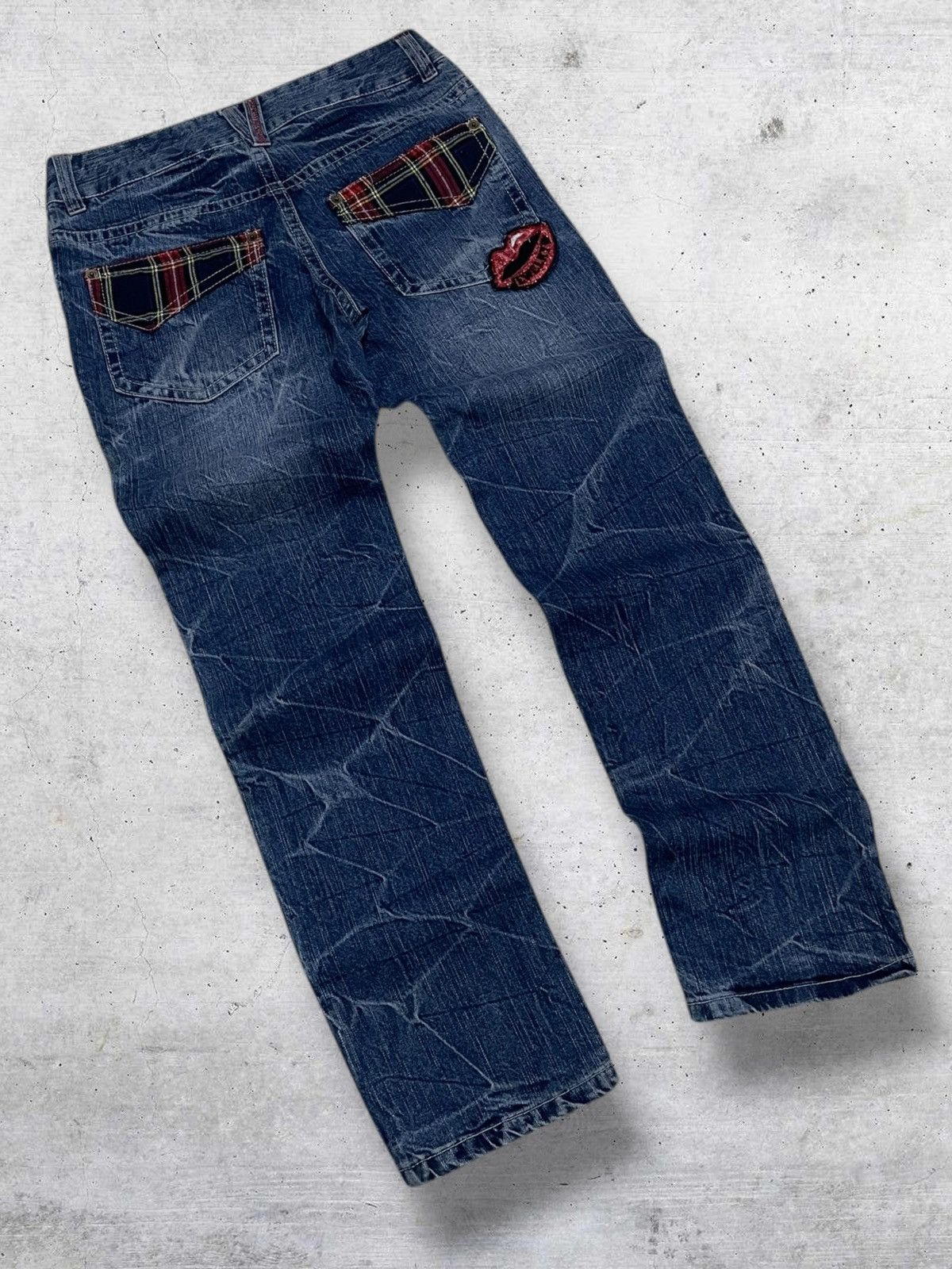 Hysteric Glamour COLZA RADICAL JAPAN DESIGNER PUNK GIRL HYSTERIC PATCH DENIM Size US 30 / EU 46 - 8 Thumbnail