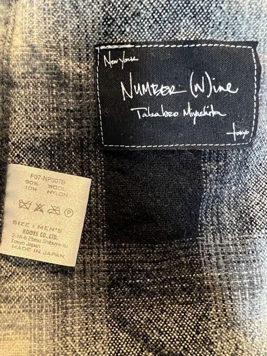 Number (N)ine 07AW number nine scarf | Grailed