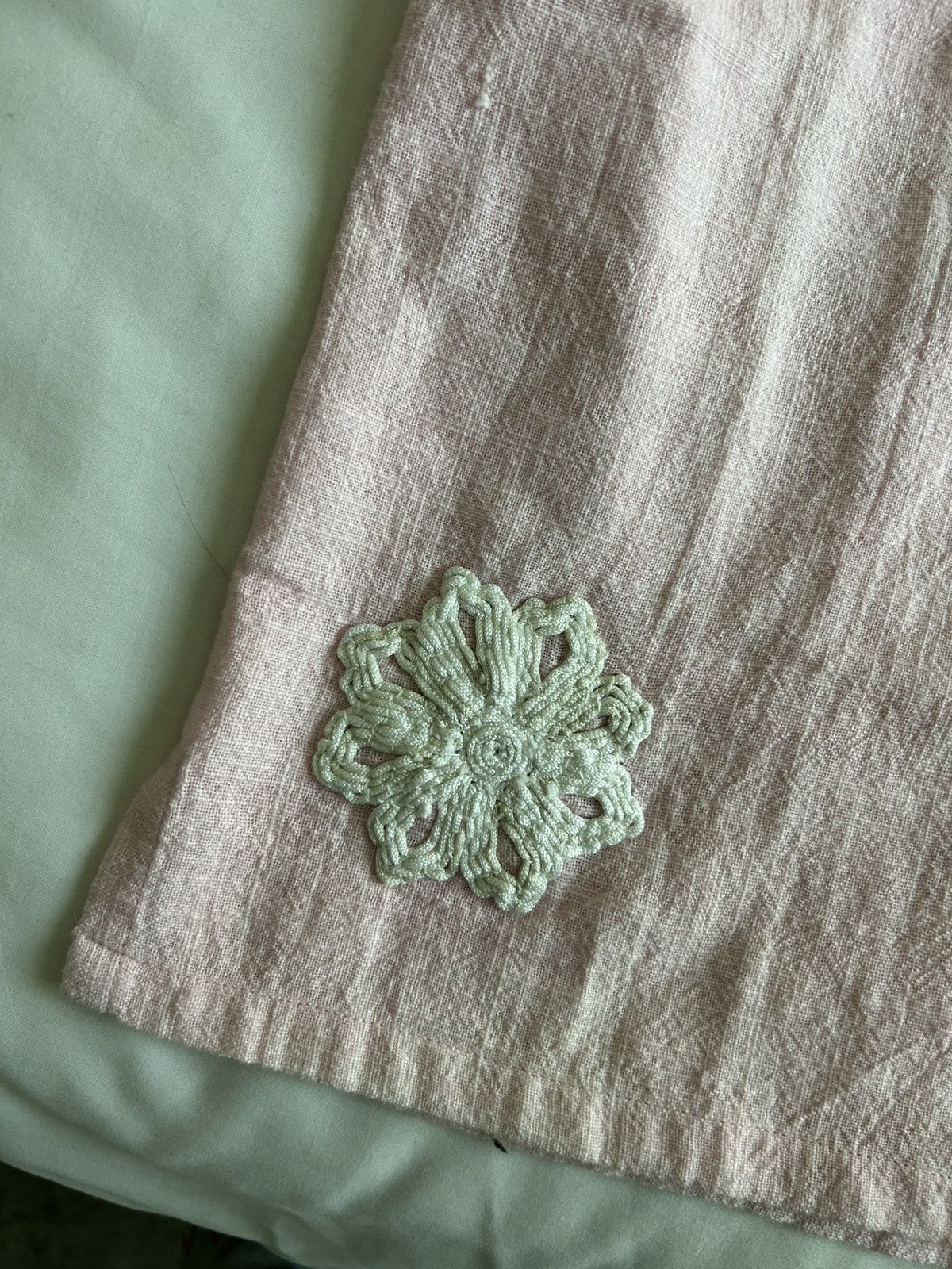 Justin Bieber Rastah Hand Embroidered Flower Child Button Up Bieber Size US M / EU 48-50 / 2 - 2 Thumbnail