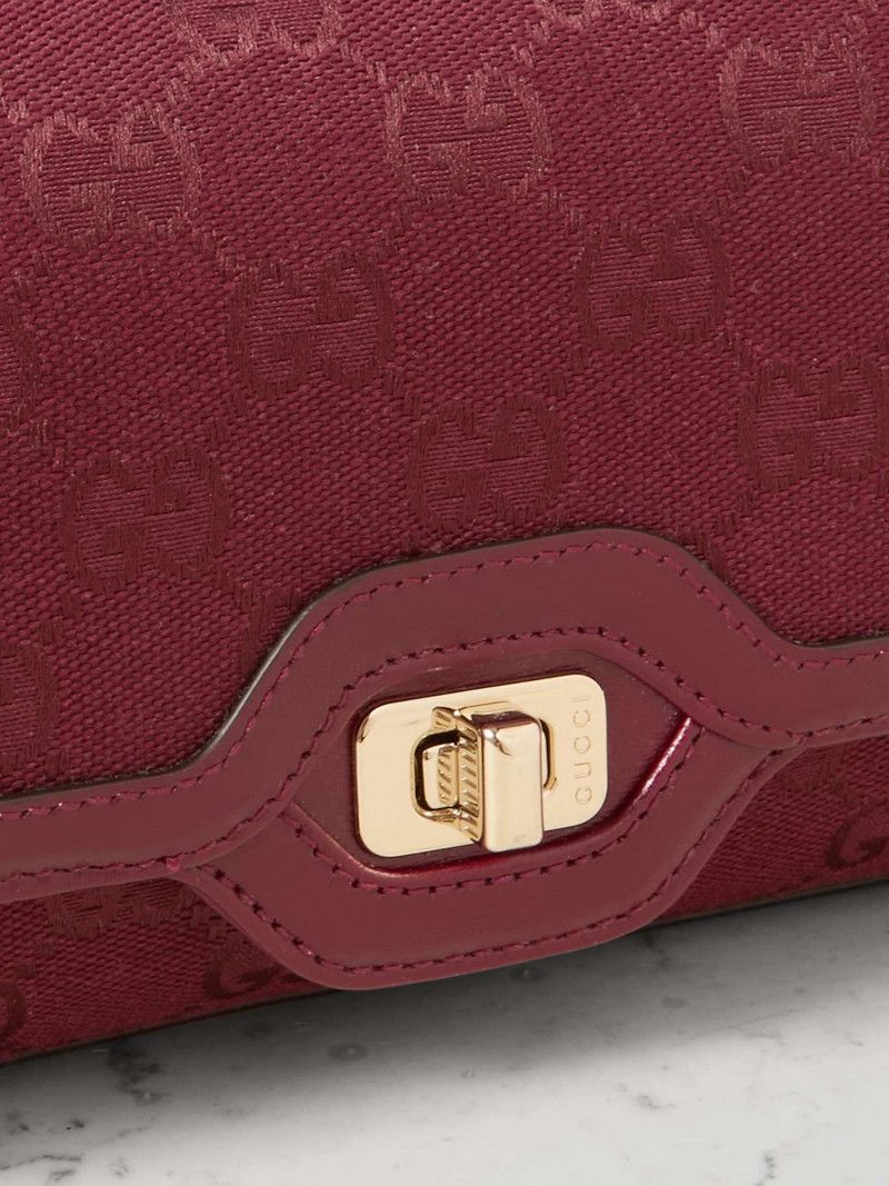 Gucci o1la5ras0526 Size: OS / Luce Small Shoulder Bag in Burgundy Size ONE SIZE - 4 Thumbnail