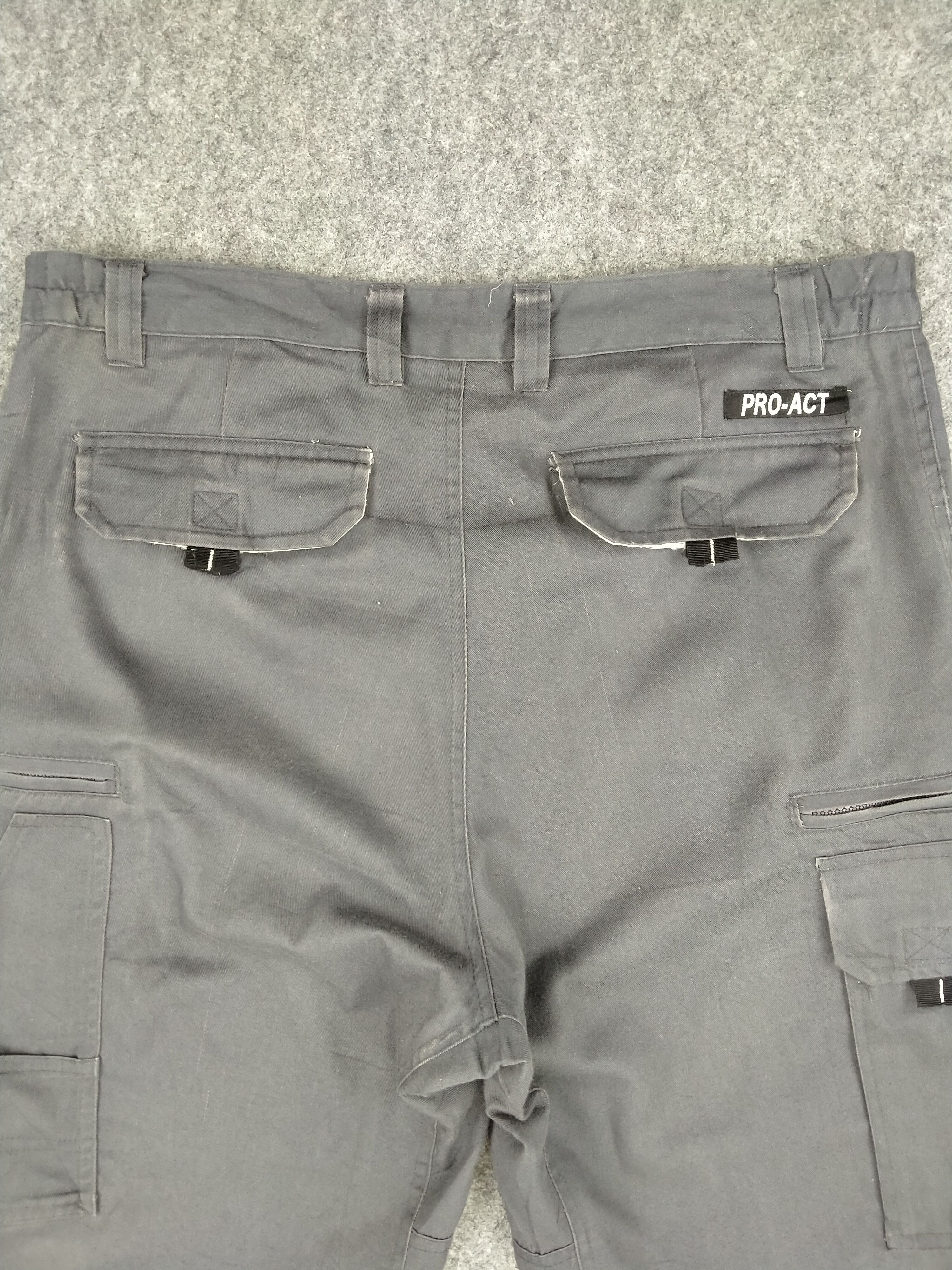 Japanese Brand Pro-Act Japanese Brand Cargo Pocket Pants 36x29 -CP089 Size US 36 / EU 52 - 3 Thumbnail