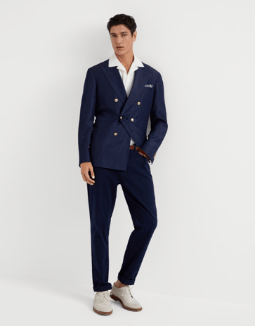 Brunello Cucinelli Dyed Denim Pants in Navy Size US 30 / EU 46 - 4 Thumbnail