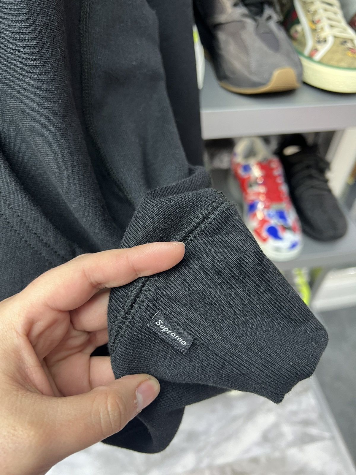 Supreme Supreme Black Drop Shadow Hoodie Size US S / EU 44-46 / 1 - 5 Thumbnail
