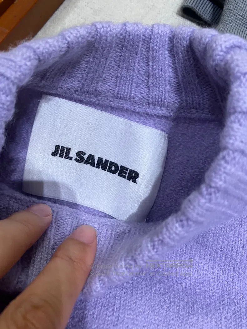 Jil Sander Jil Sander size 46 Purple Crewneck Sweater Size US M / EU 48-50 / 2 - 3 Thumbnail