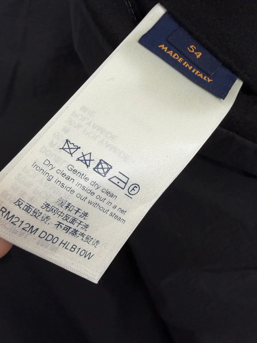 Louis Vuitton Louis Vuitton Black Wool Premium Hooded LV Jacket Size US L / EU 52-54 / 3 - 10 Thumbnail