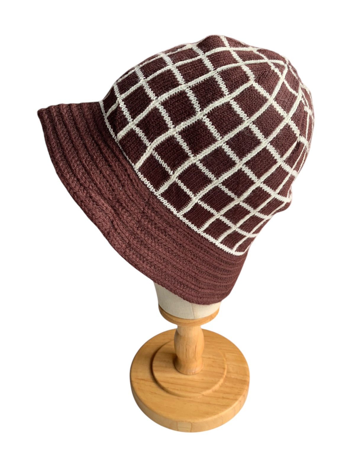 Japanese Brand × Kapital × Vintage Knitted Crochet Rare Design Bucket Hats Size ONE SIZE - 6 Thumbnail
