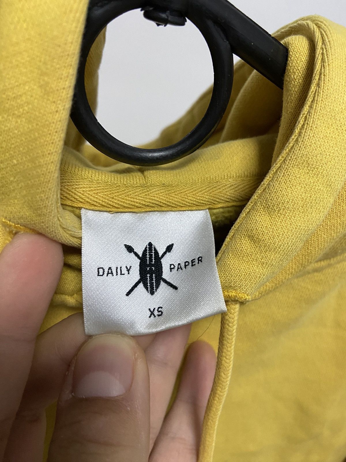 Daily Paper × Japanese Brand × Vintage Daily Paper Vintage Hoodie Logo Front Japanese Y2K Style Size US XS / EU 42 / 0 - 4 Thumbnail